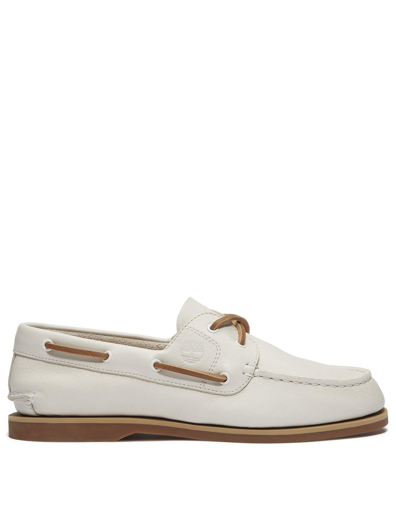 undefined Classic Boat Shoe - Natural Full Grain