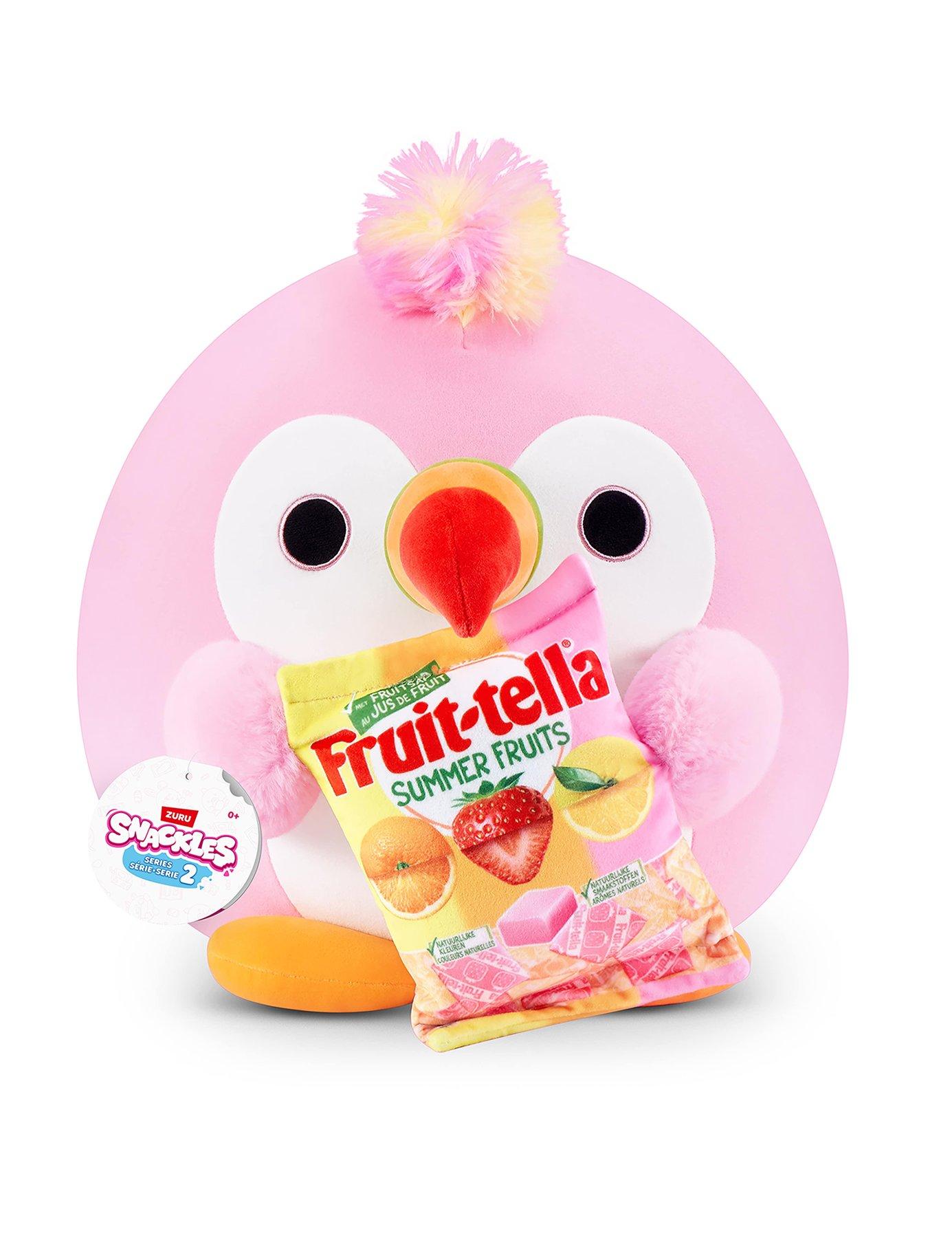 Image of Zuru Snackles Series 2 14" Plush Tucan & Fruit-tella