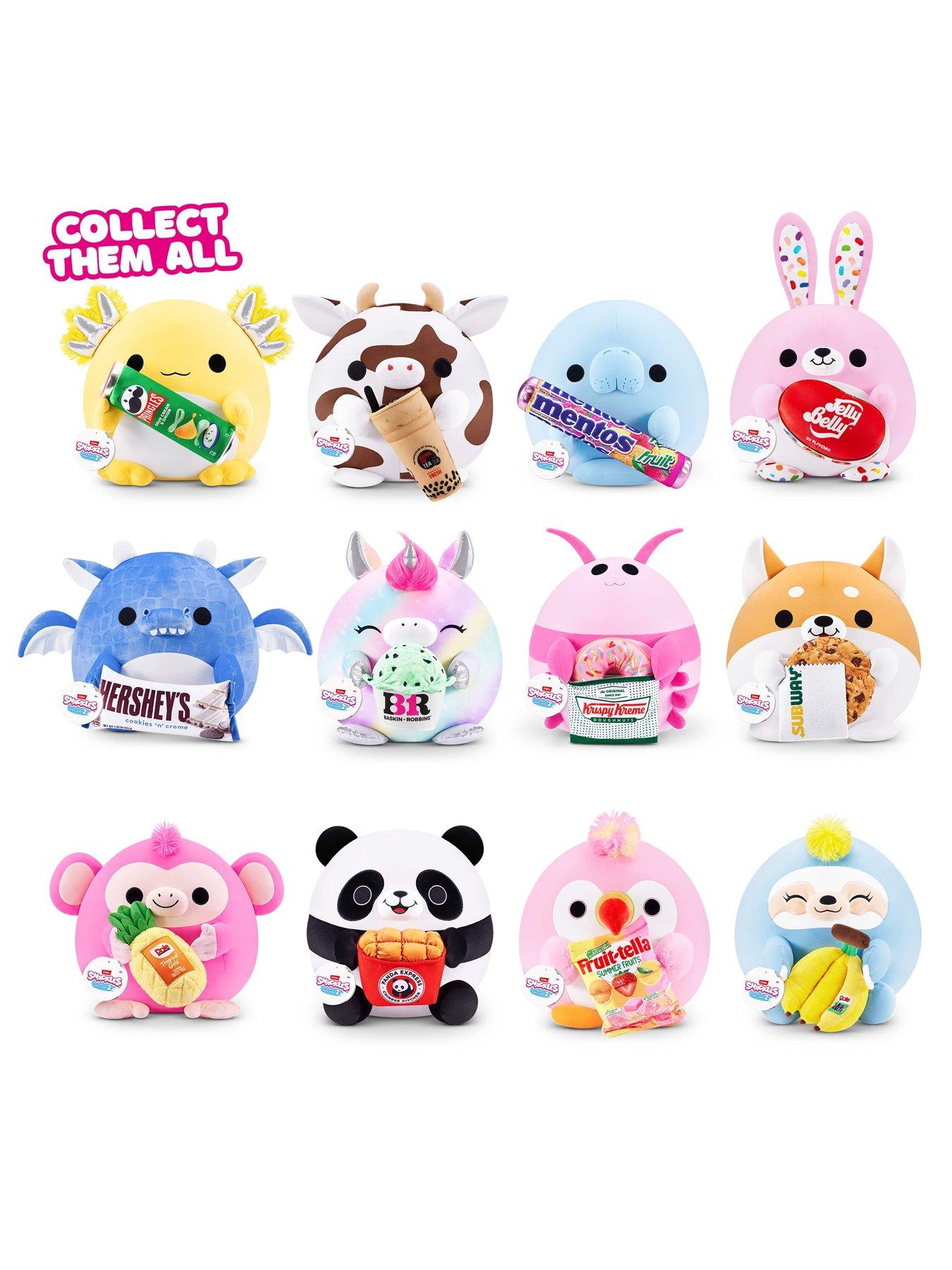 Image 3 of 5 of Zuru Snackles Series 2 14" Plush Cow & Kung Fu Bubble Tea
