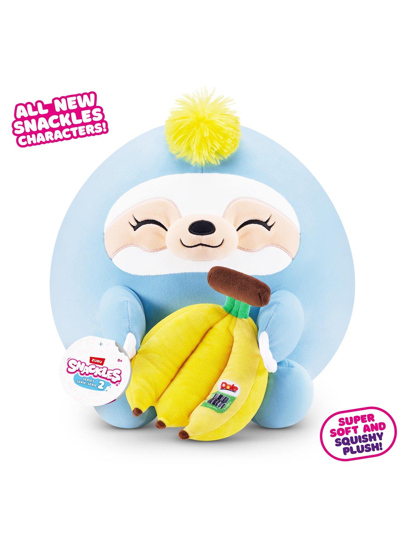 zuru-snackles-series-2-14-plush--nbspsloth-amp-dole-bananaback