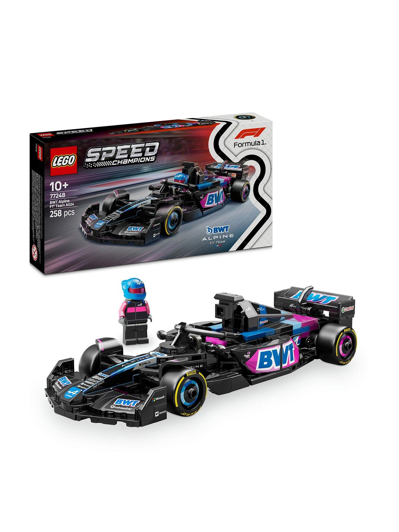 Image of LEGO Speed Champions BWT Alpine F1 Team A524 Race Car 77248