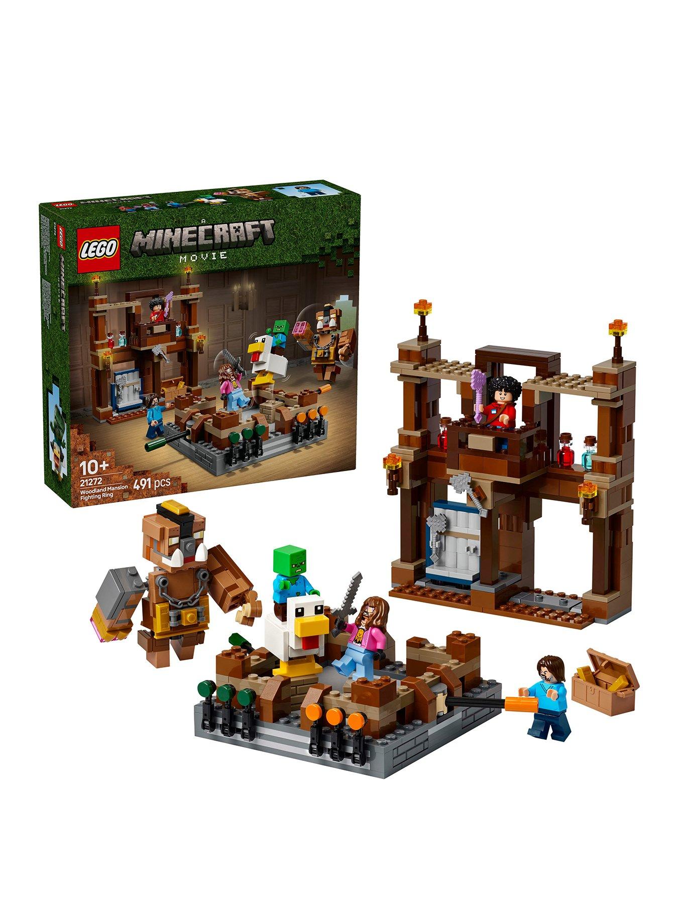 Image 1 of 8 of LEGO Minecraft Woodland Mansion Fighting Ring 21272