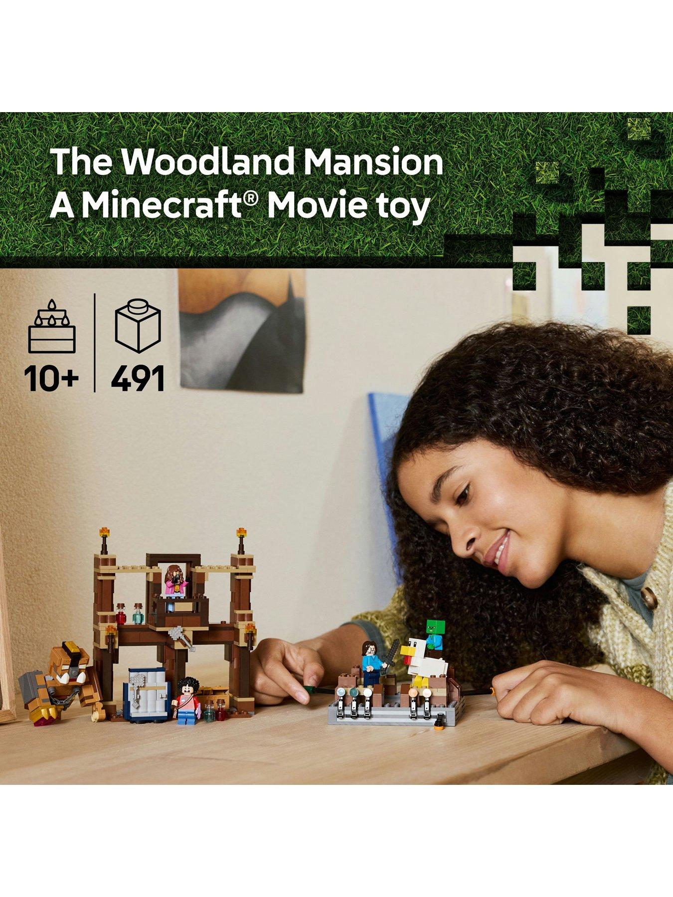 Image 2 of 8 of LEGO Minecraft Woodland Mansion Fighting Ring 21272