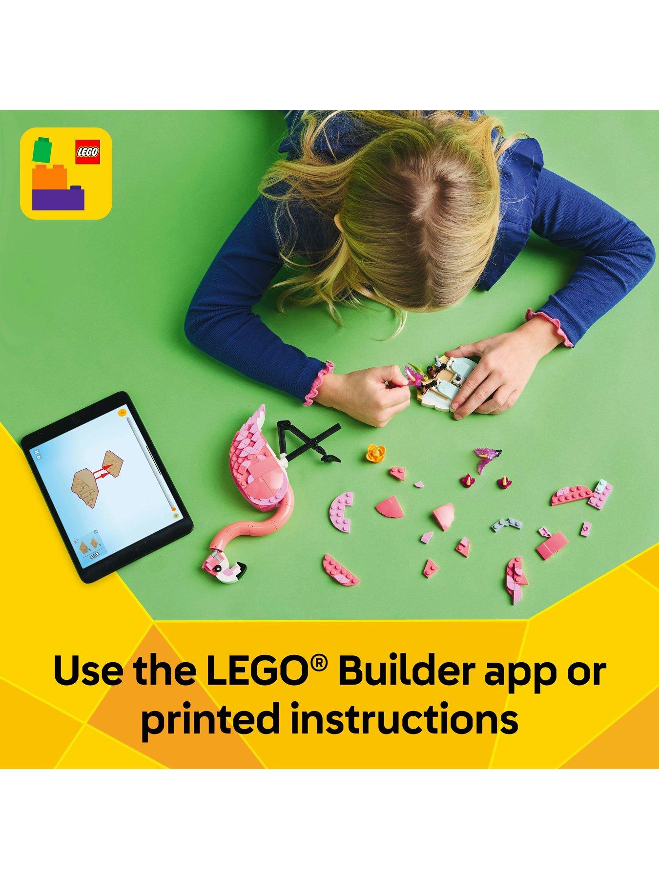 Image 6 of 8 of LEGO Creator 3in1 Wild Animals: Pink Flamingo 31170