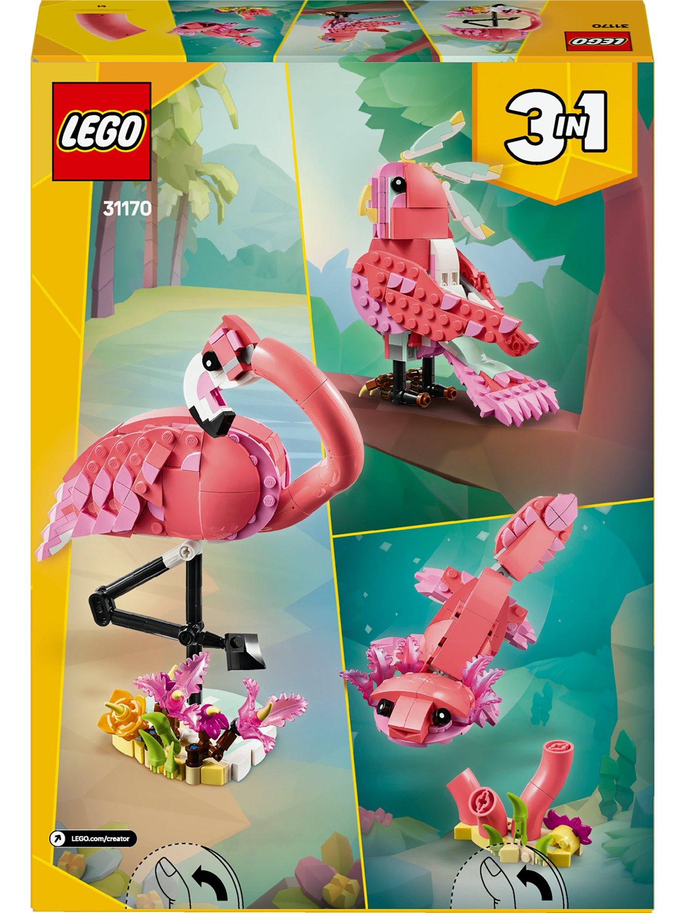 Image 7 of 8 of LEGO Creator 3in1 Wild Animals: Pink Flamingo 31170
