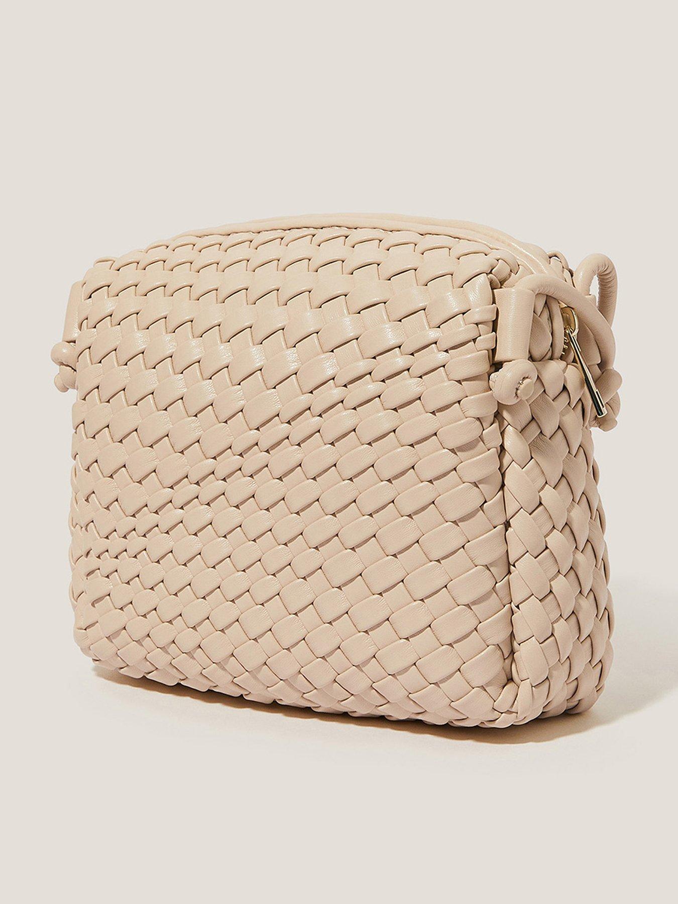 Image 3 of 5 of Monsoon Piper Plaited Cross Body - Neutral