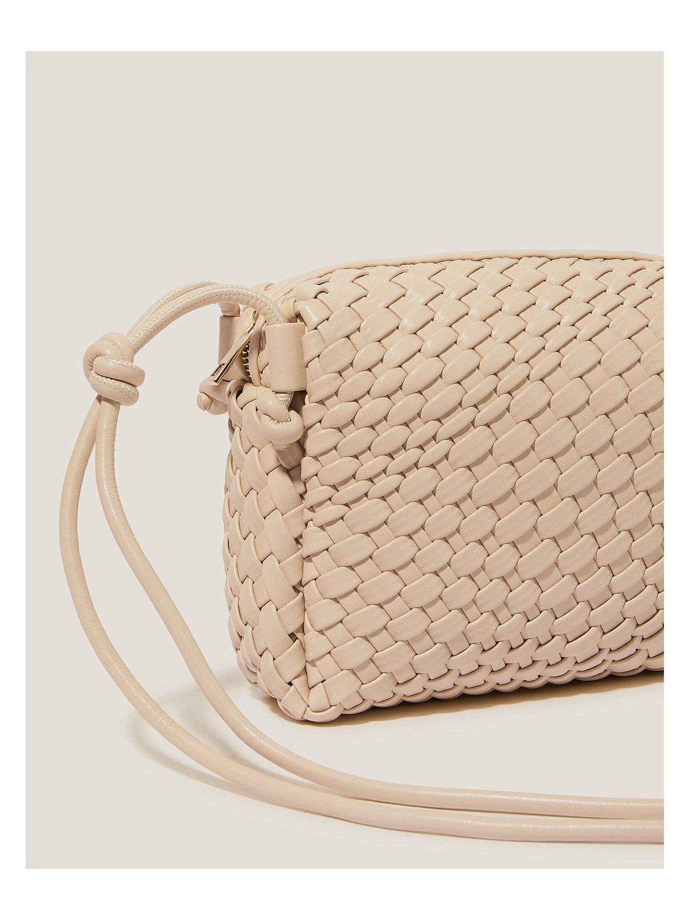 Image 4 of 5 of Monsoon Piper Plaited Cross Body - Neutral