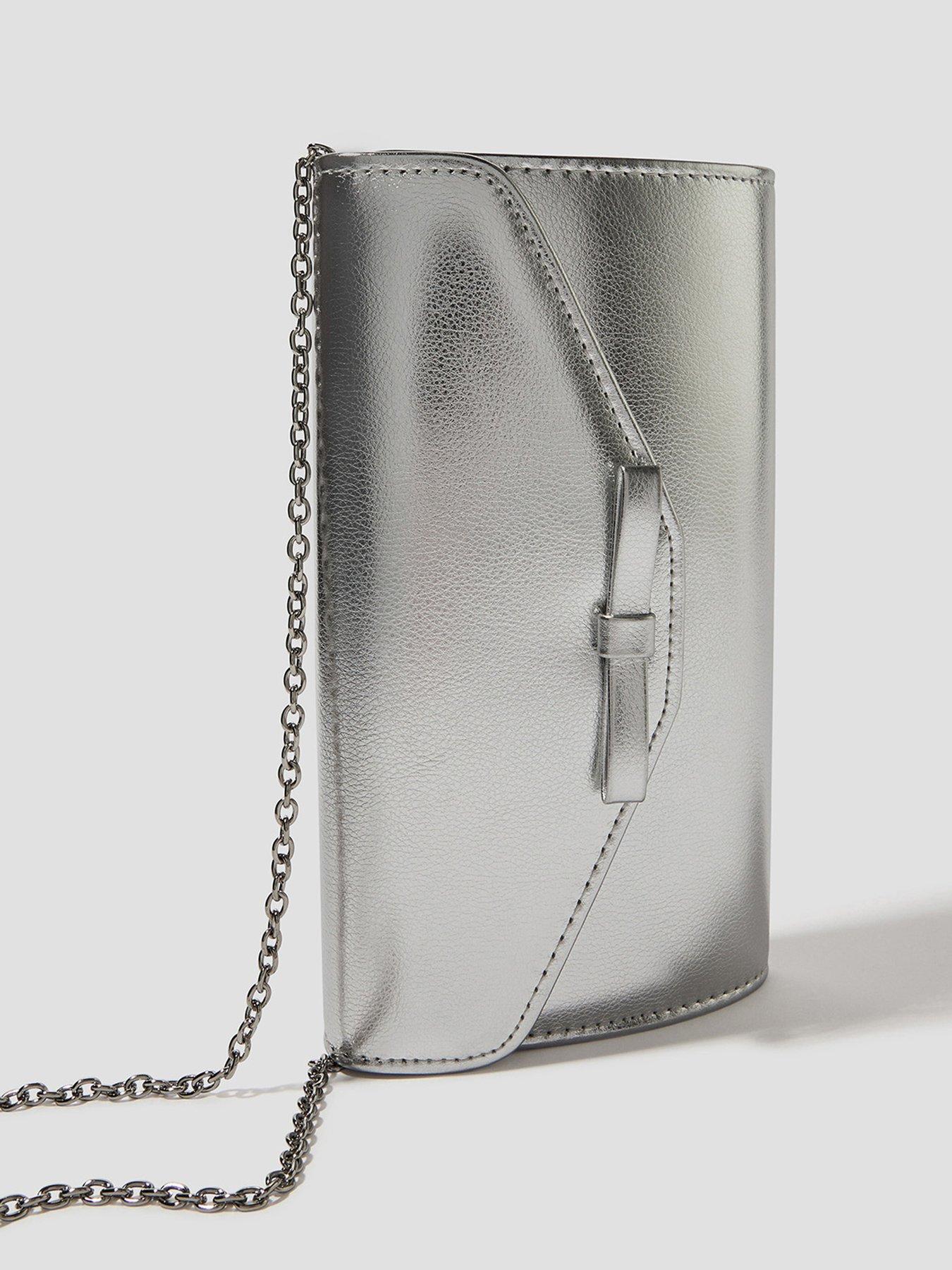monsoon-selena-bow-clutch-silveroutfit