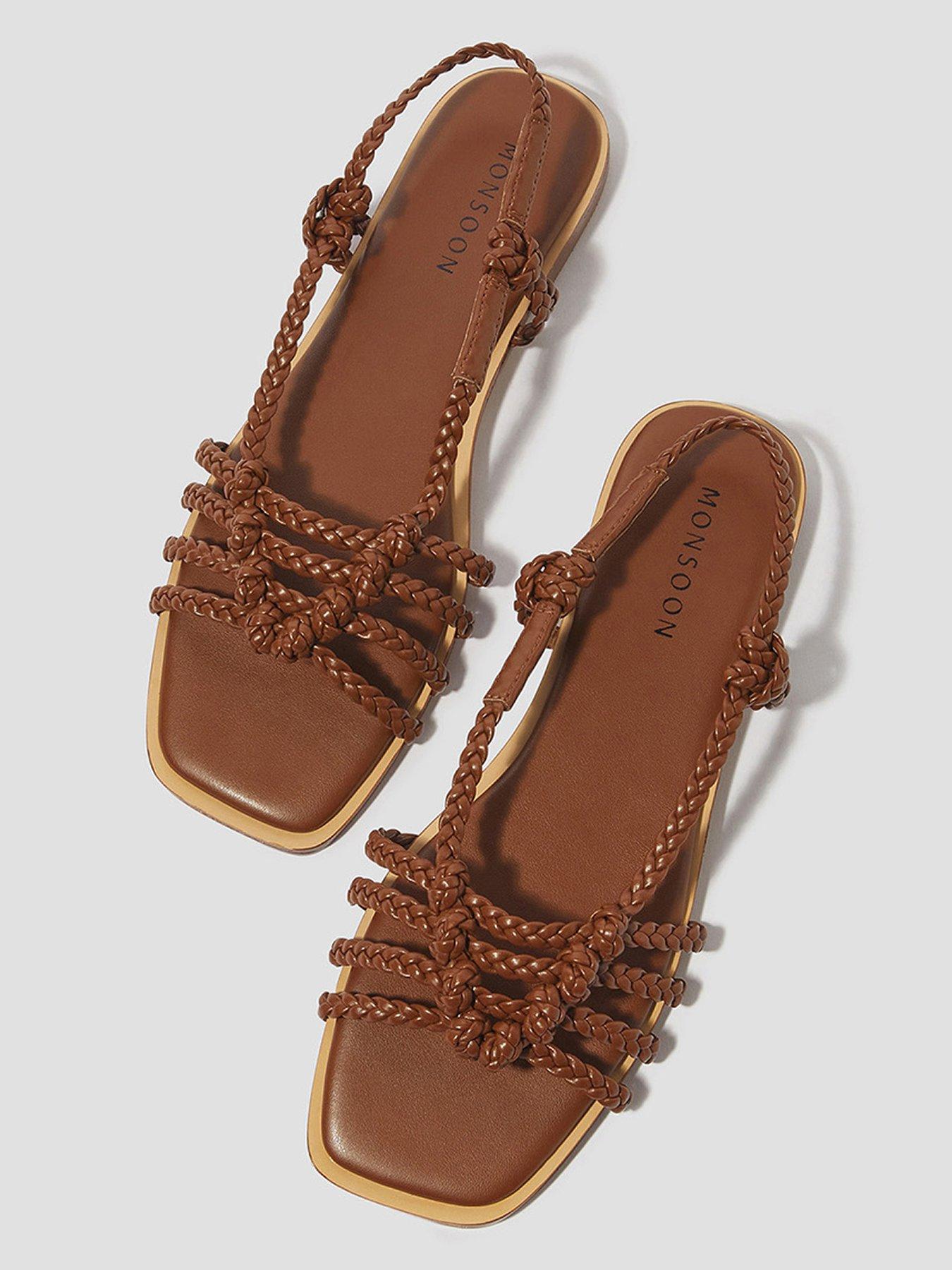 Image 2 of 3 of Monsoon Haf Braided Sandal - Tan