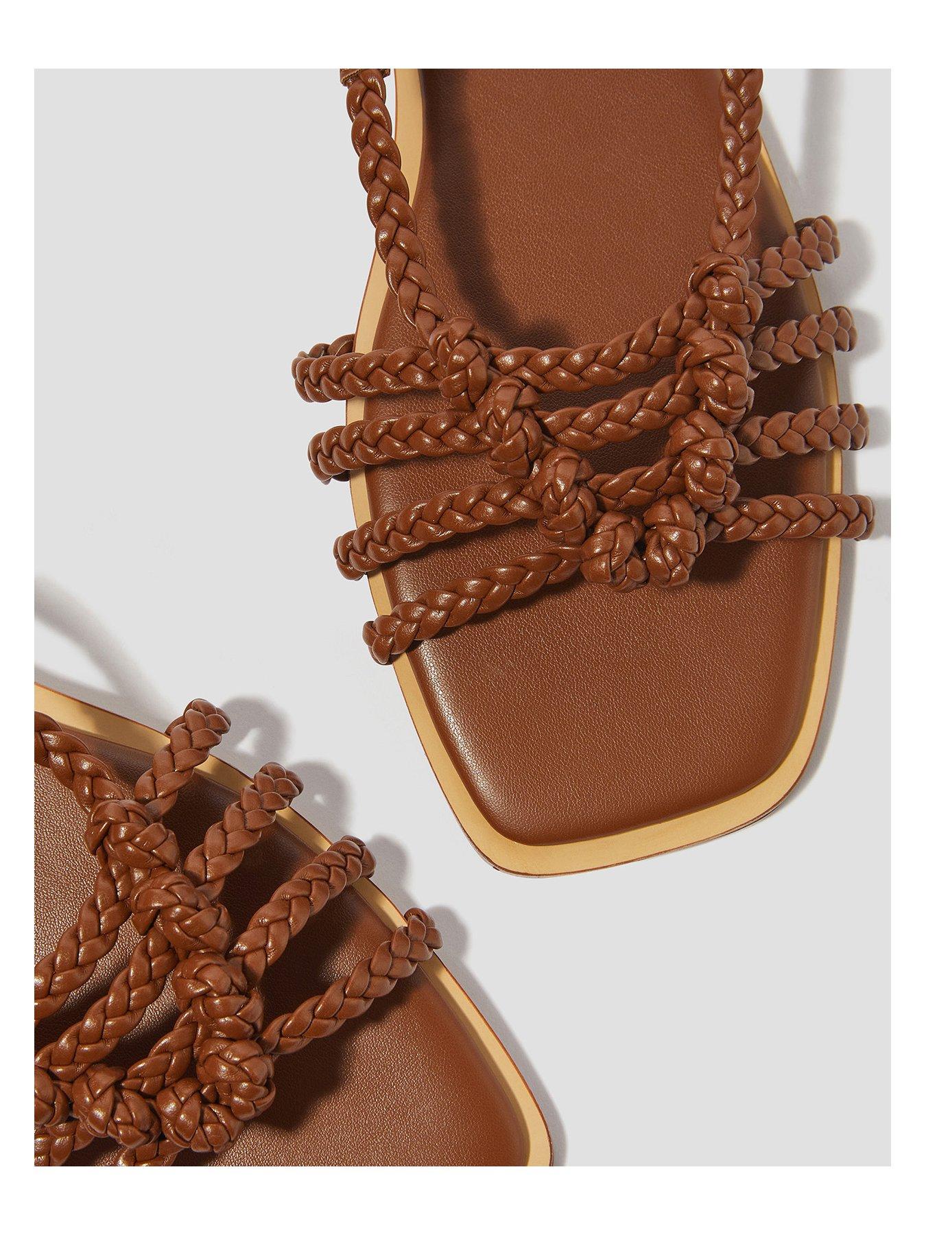 Image 3 of 3 of Monsoon Haf Braided Sandal - Tan