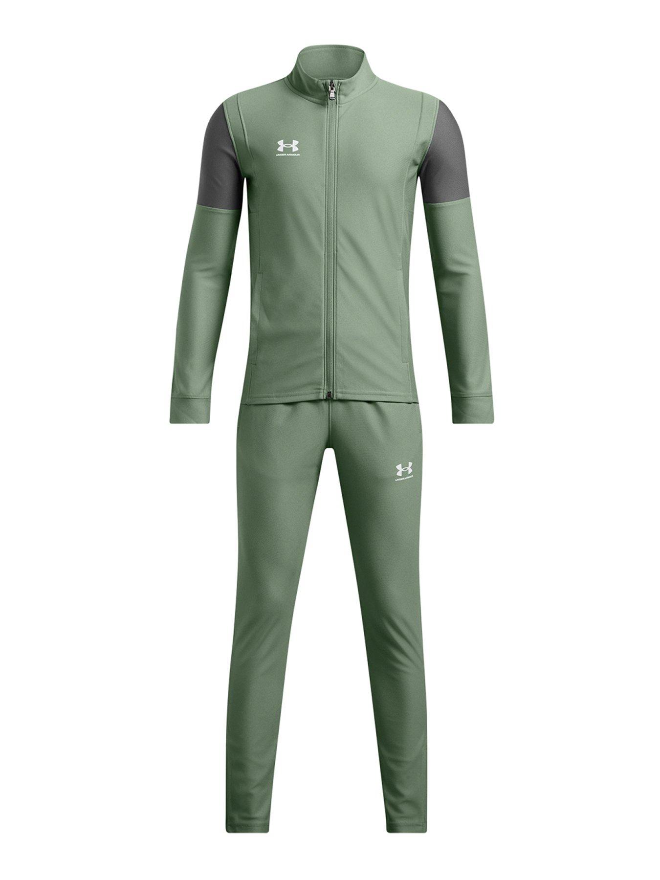 UNDER ARMOUR Boys Football Challanger Tracksuit - Green