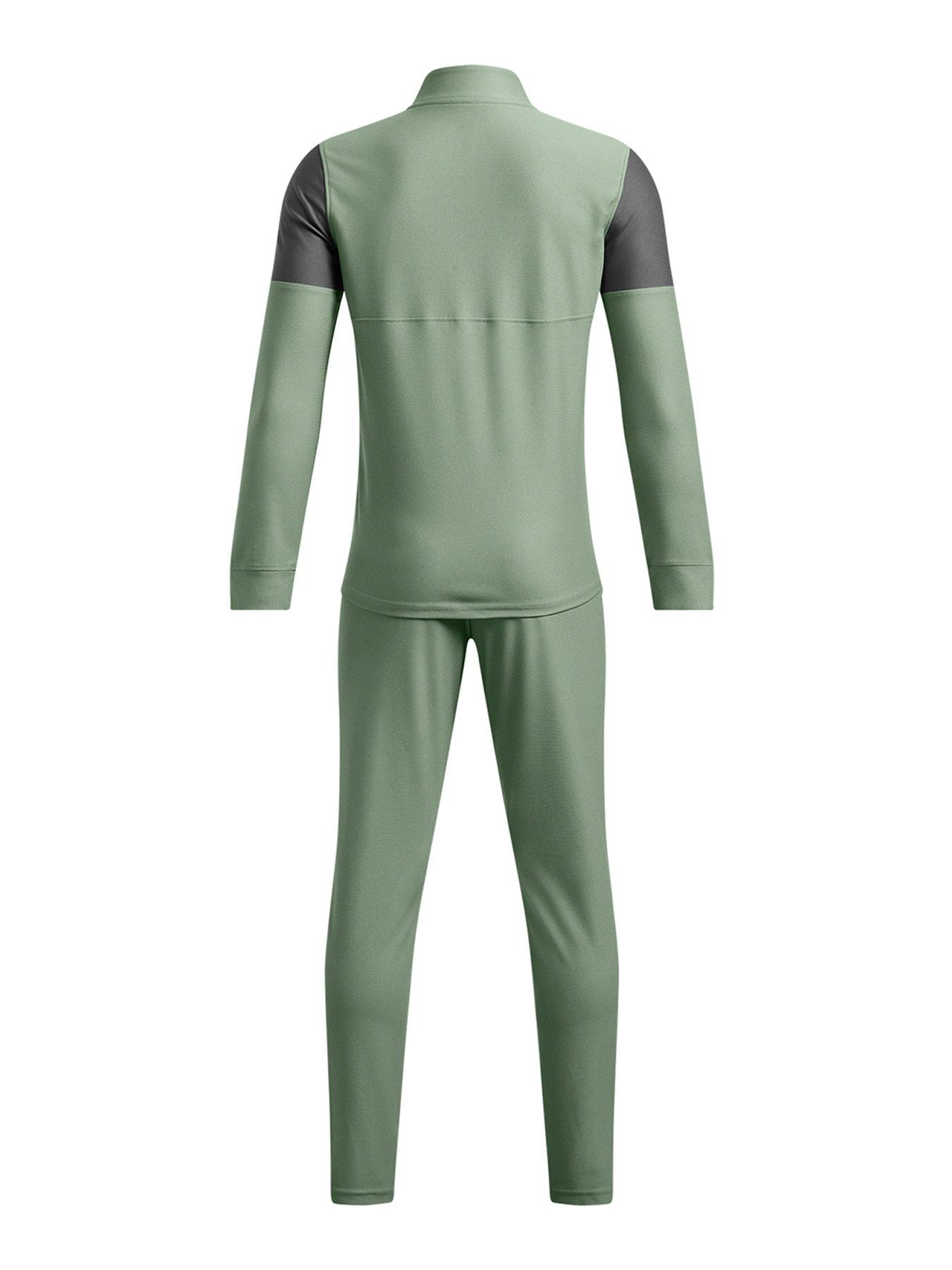 Image 2 of 2 of UNDER ARMOUR Boys Football Challanger Tracksuit - Green