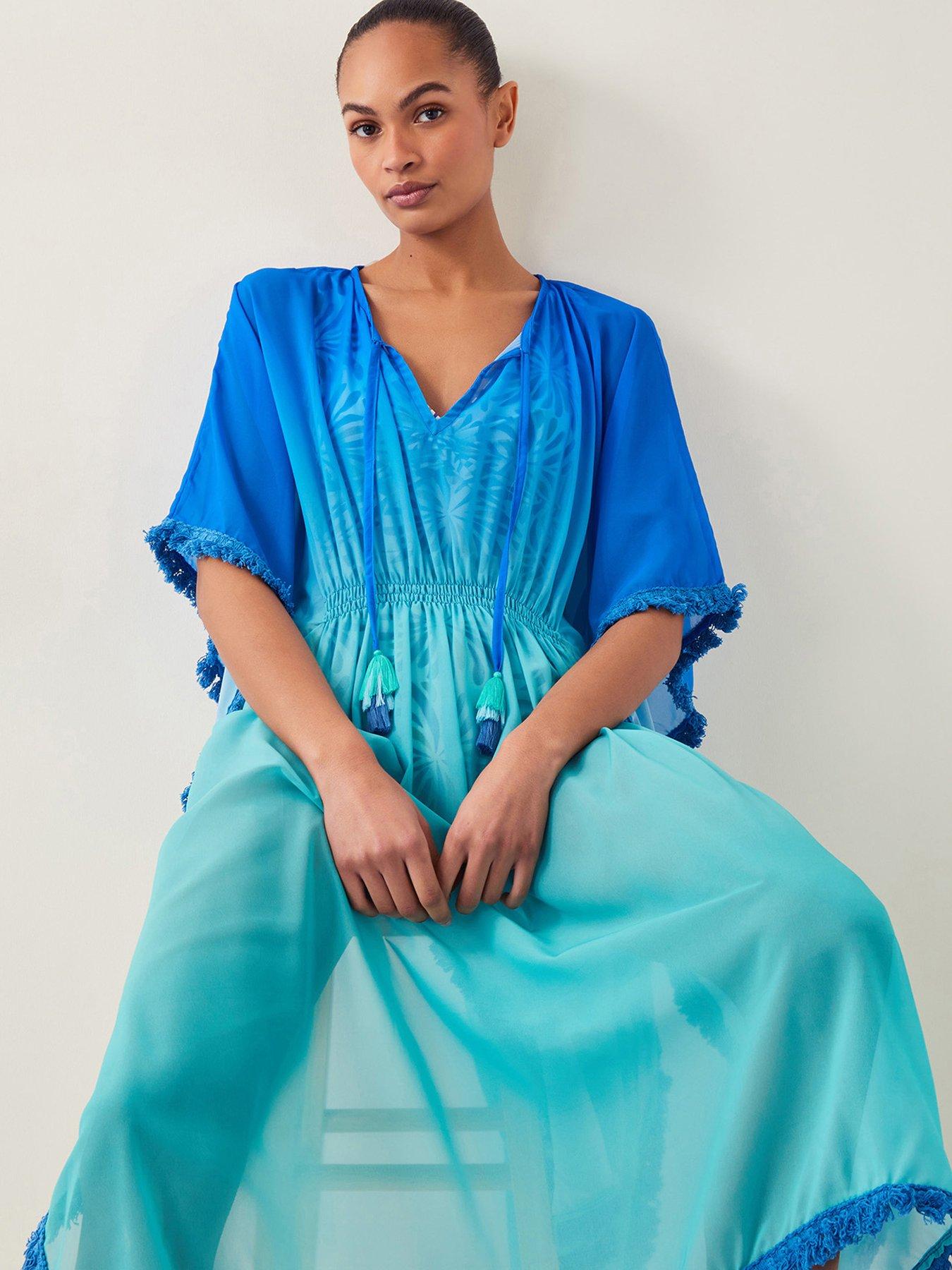 monsoon-miley-ombre-kaftan-blue-wavedetail