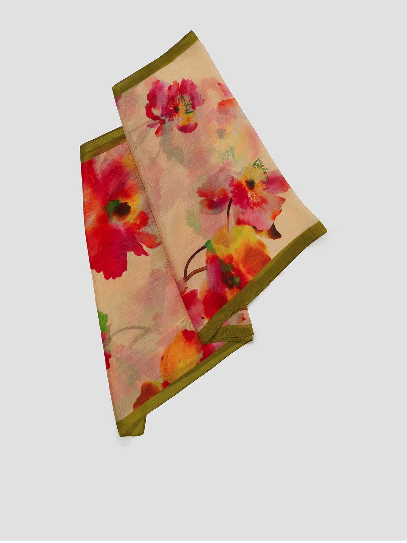 monsoon-gloria-silk-watercolour-scarf-cream