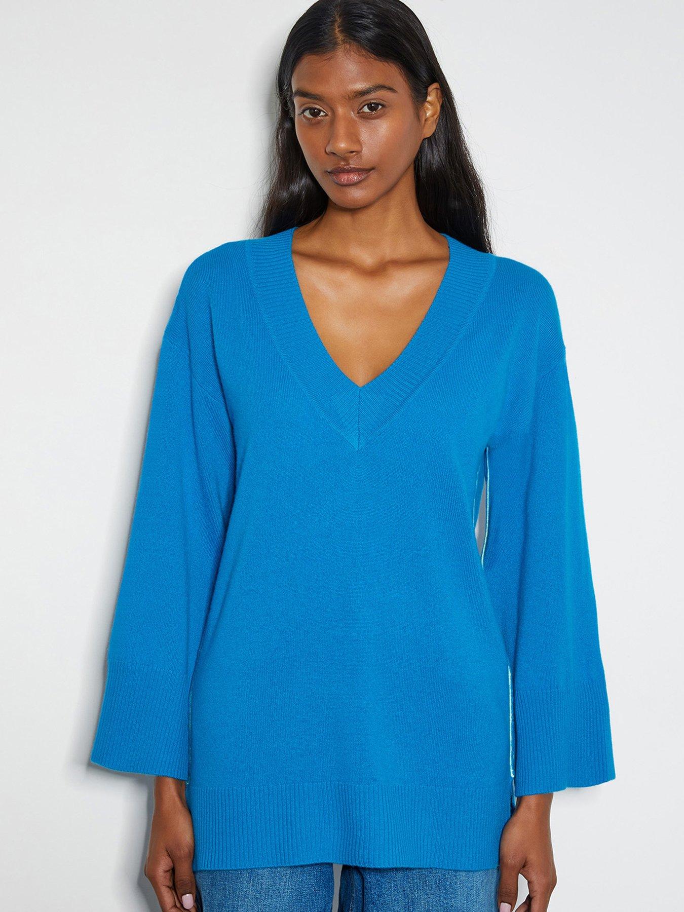 monsoon-cree-v-neck-cashmere-jumper-blue