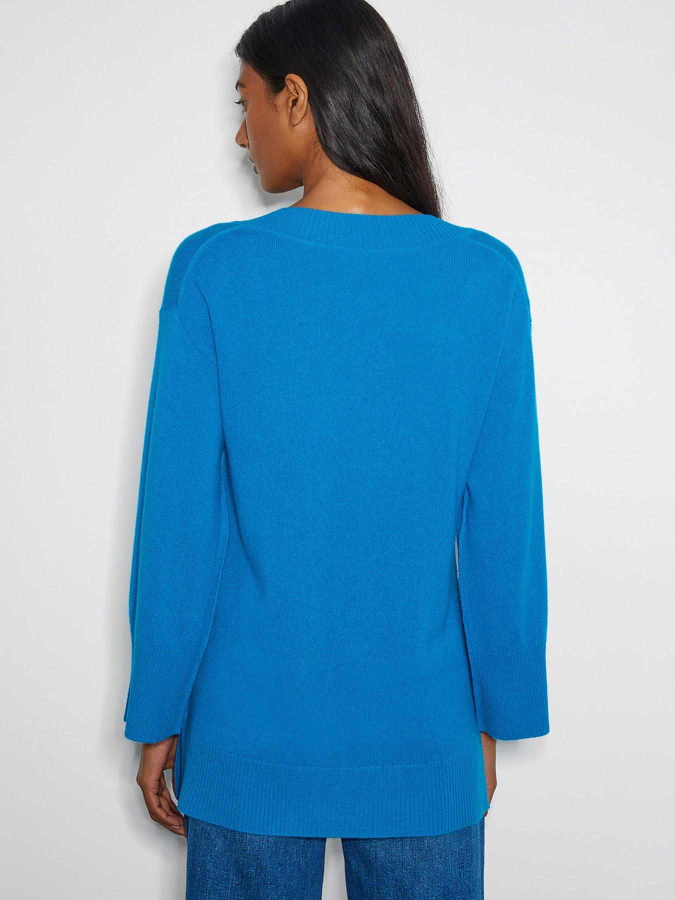 monsoon-cree-v-neck-cashmere-jumper-bluestillFront