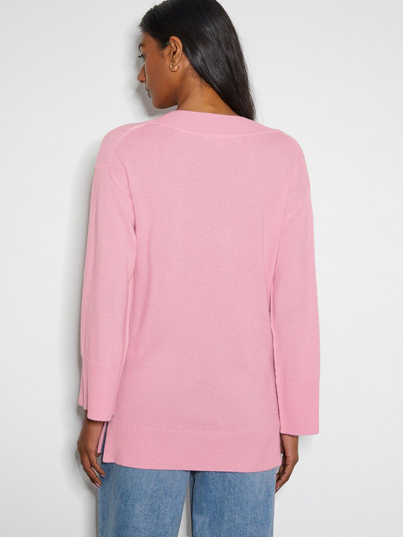 monsoon-cree-v-neck-cashmere-jumper-pinkstillFront