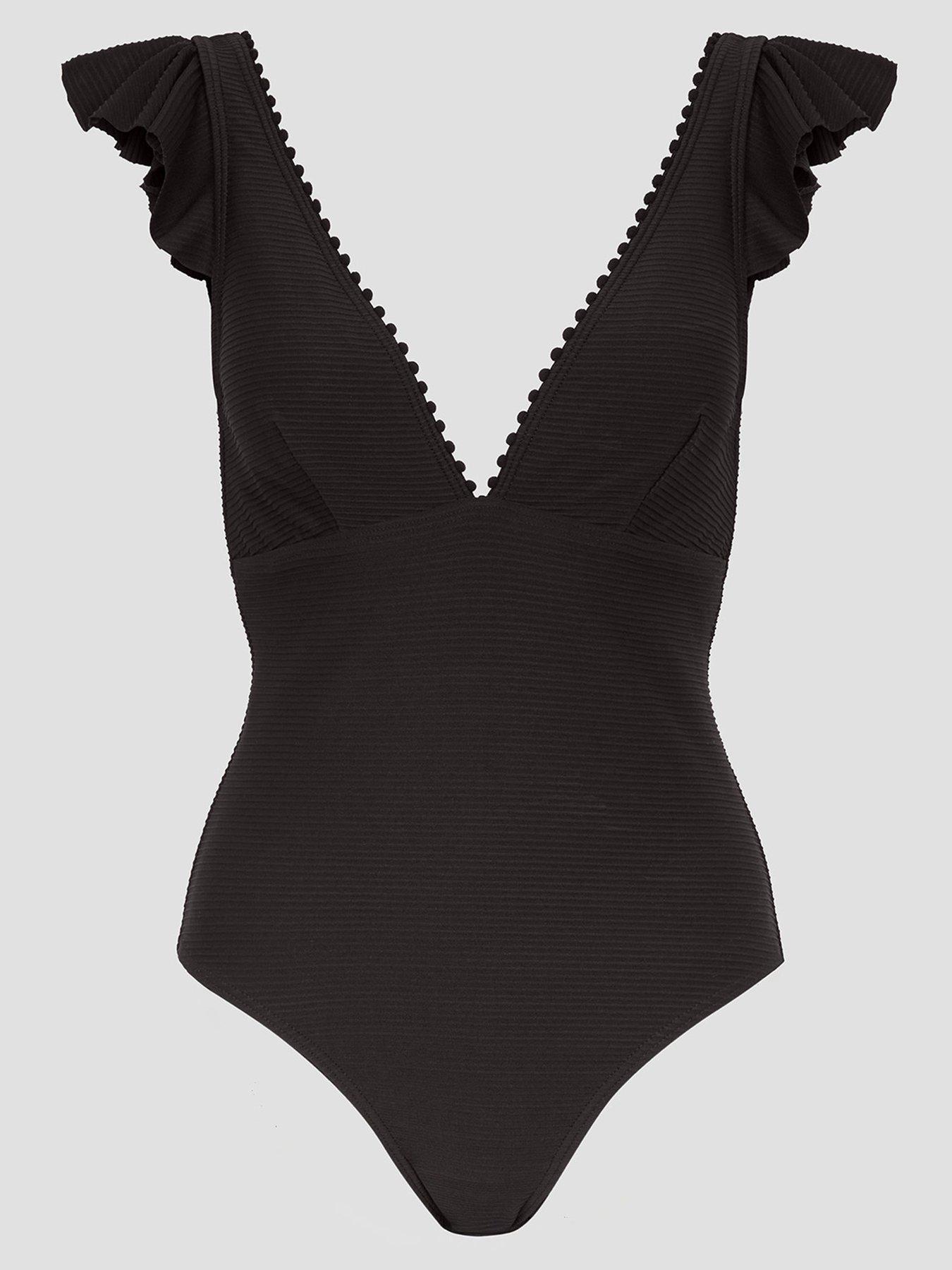 Image 4 of 6 of Monsoon Kaylie Swimsuit - Black