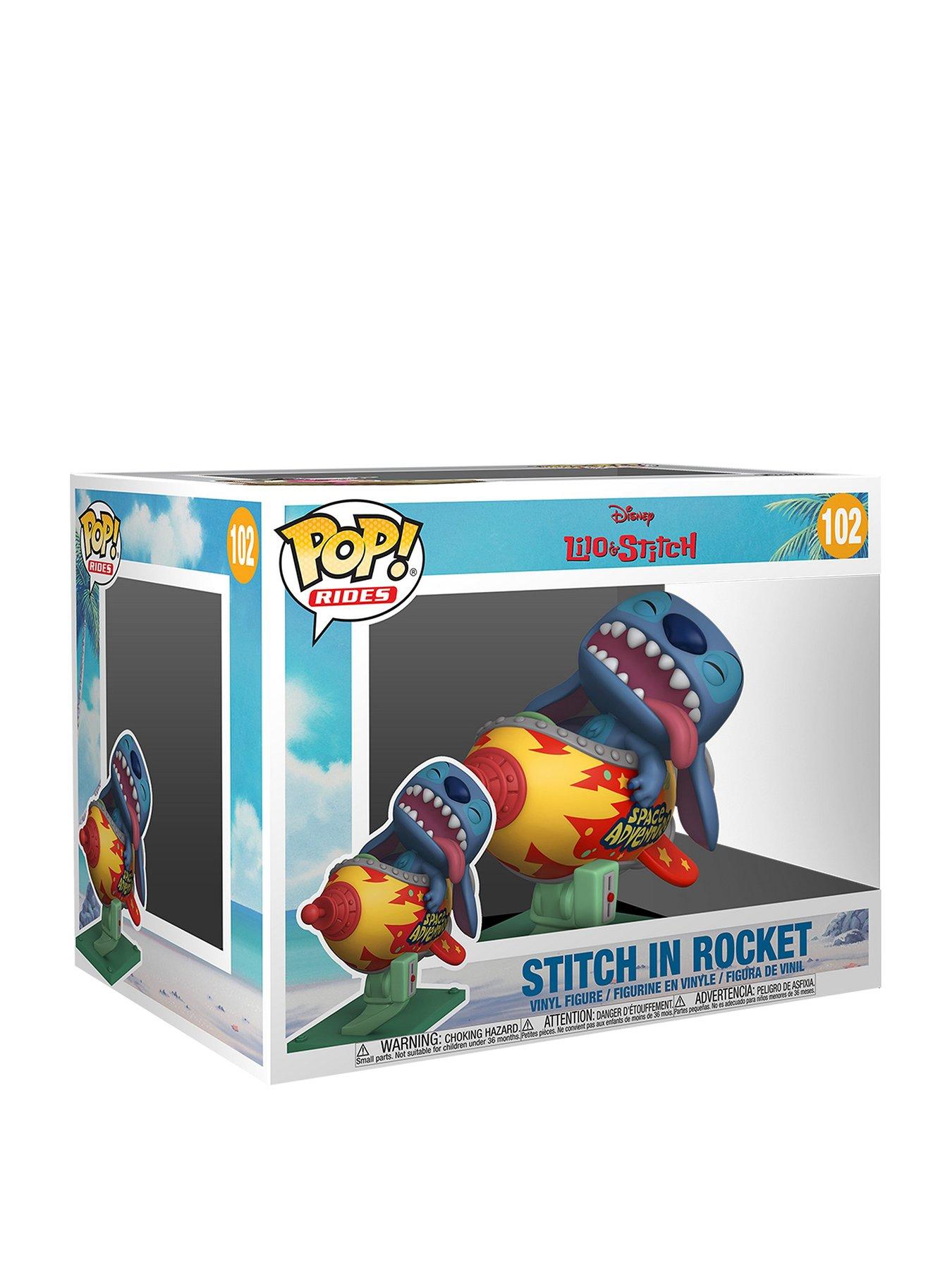 Image of Pop! POP Rides SUPDLX:Lilo & Stitch- Stitch In Rocket
