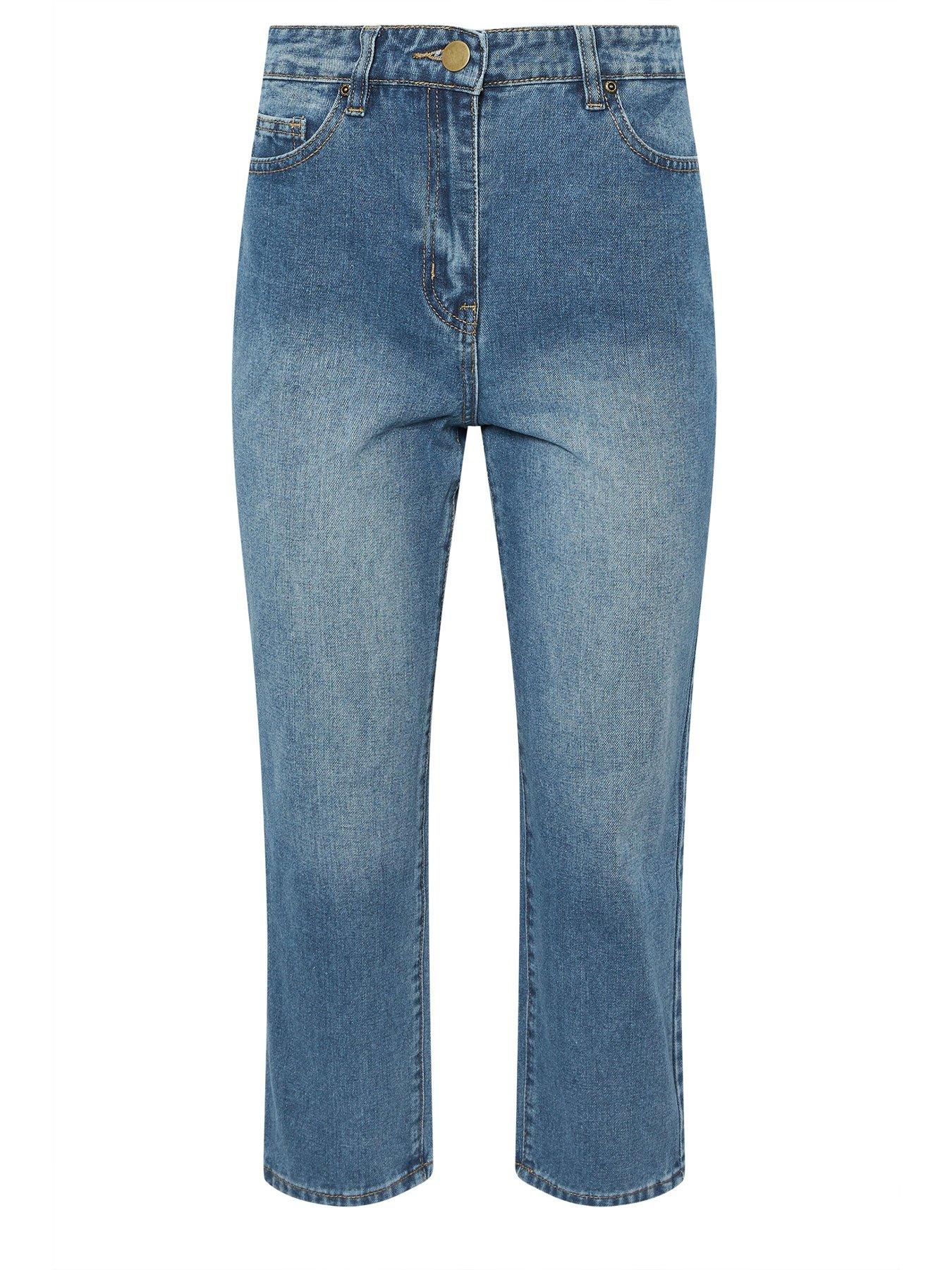 Image 4 of 4 of PixieGirl Ankle Grazer Straight Leg Jean - Blue
