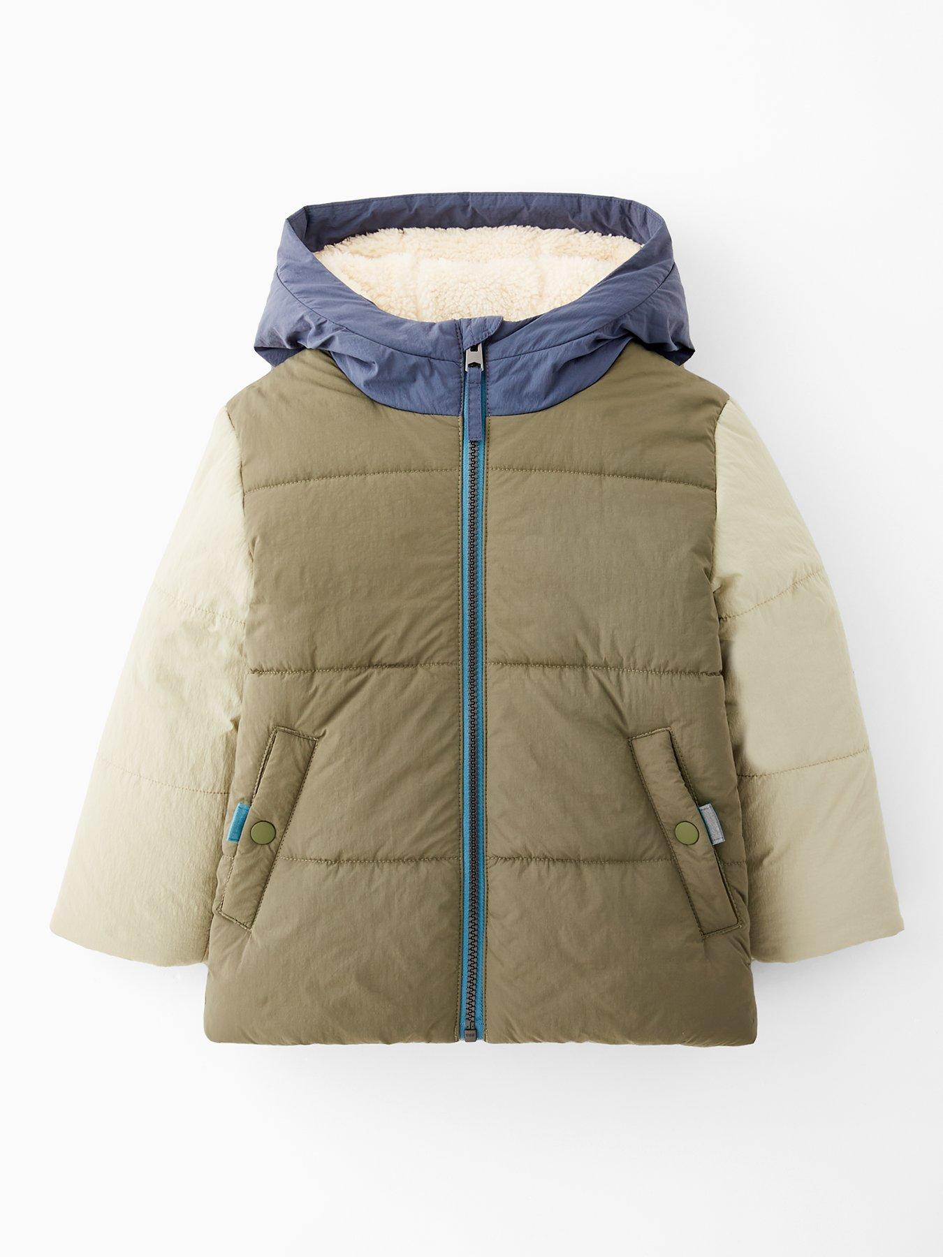 Mini V by Very Boys Colour Block Coat - Multi