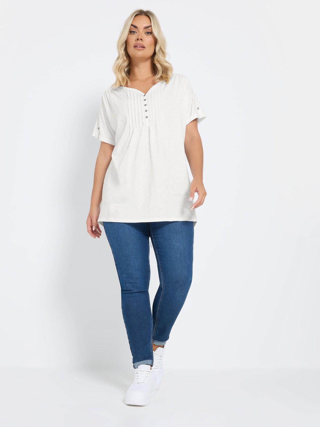 yours-curve-2-pack-pintuck-blouse-multioutfit