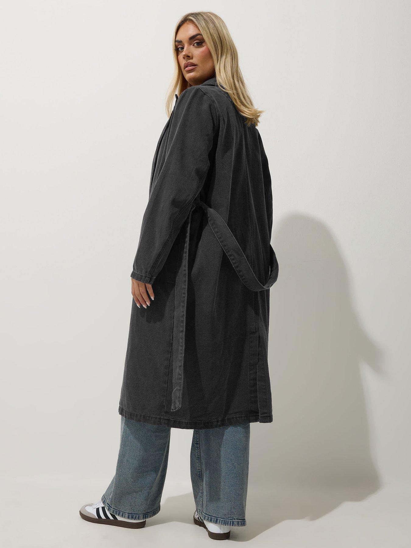 yours-curve-longline-denim-trench-coatstillFront