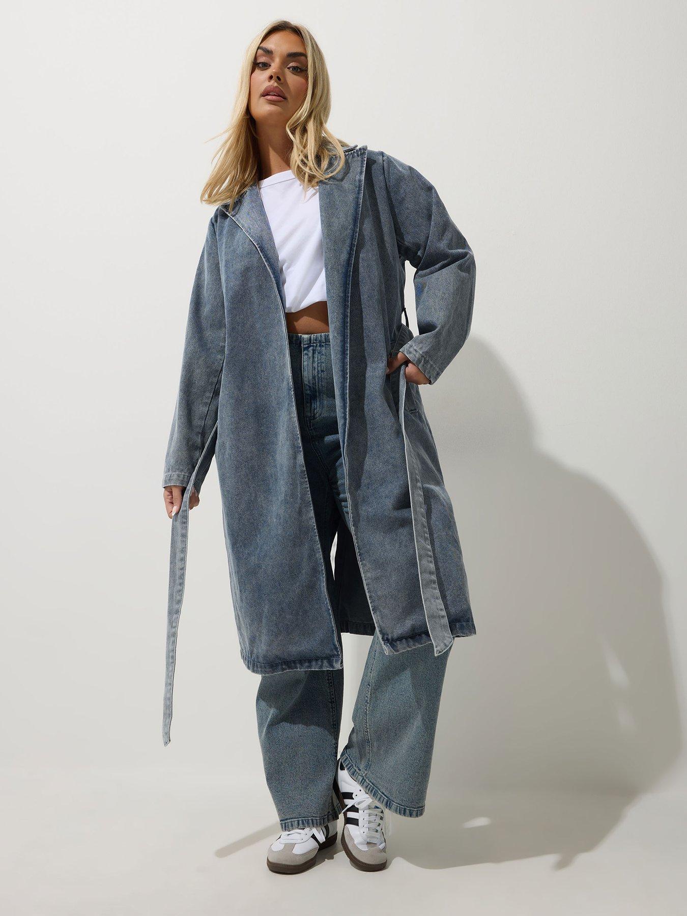 yours-curve-longline-denim-trench-coatback