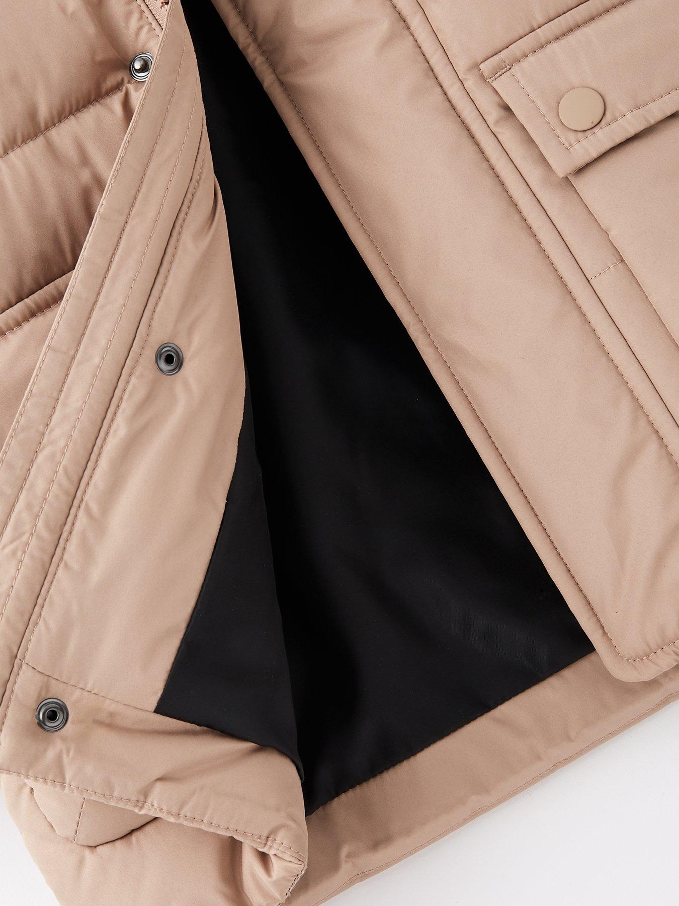 mini-v-by-very-boys-hooded-padded-coat-stone-greydetail