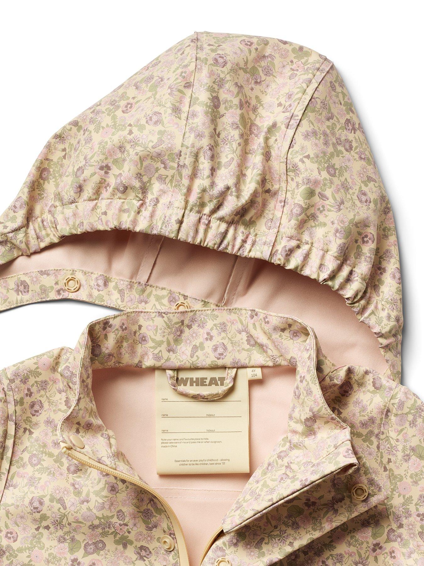 wheat-girls-sibling-printed-rain-jacket-creamoutfit