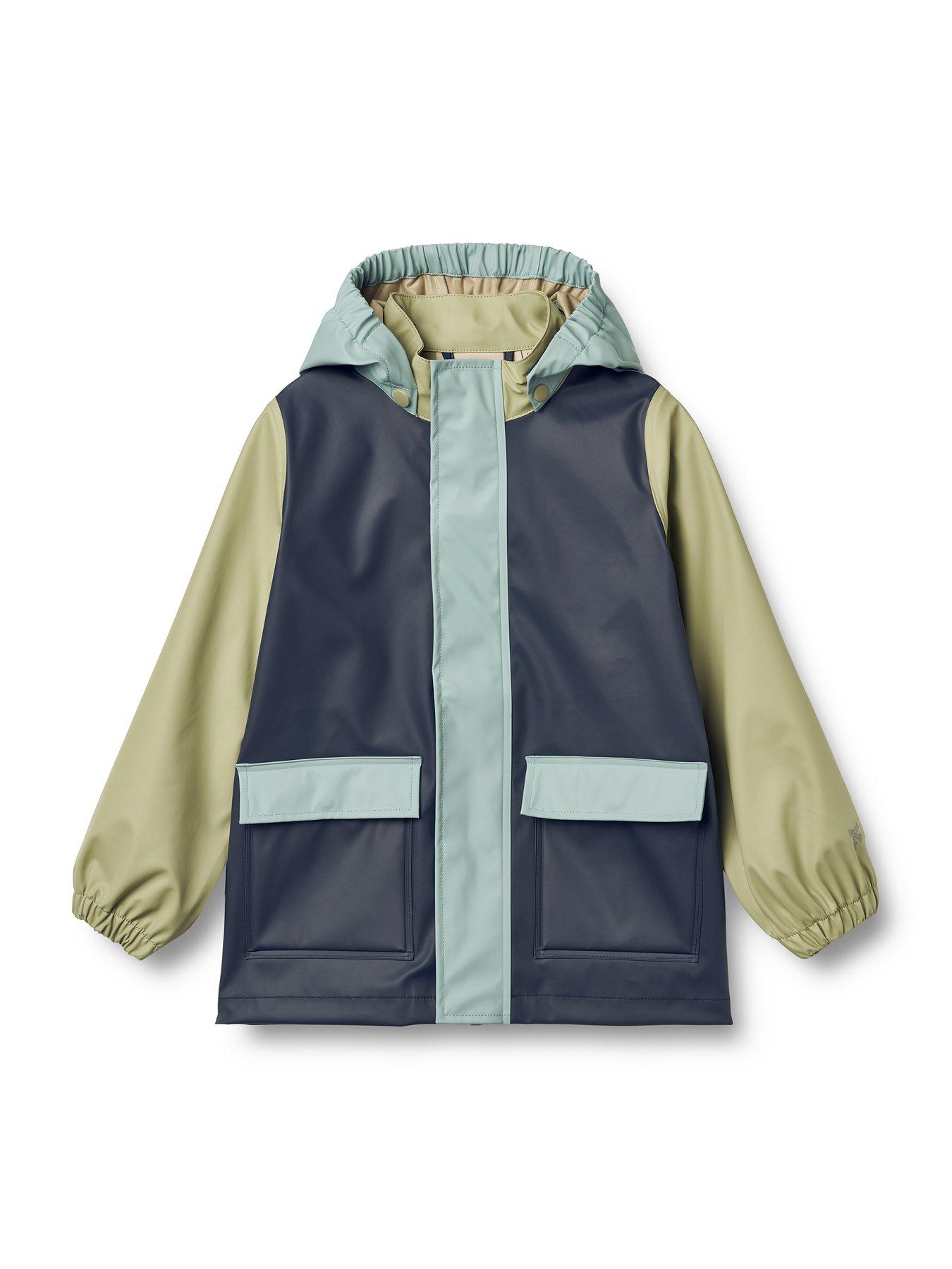 wheat-boys-colourblock-rain-jacket-navystillFront