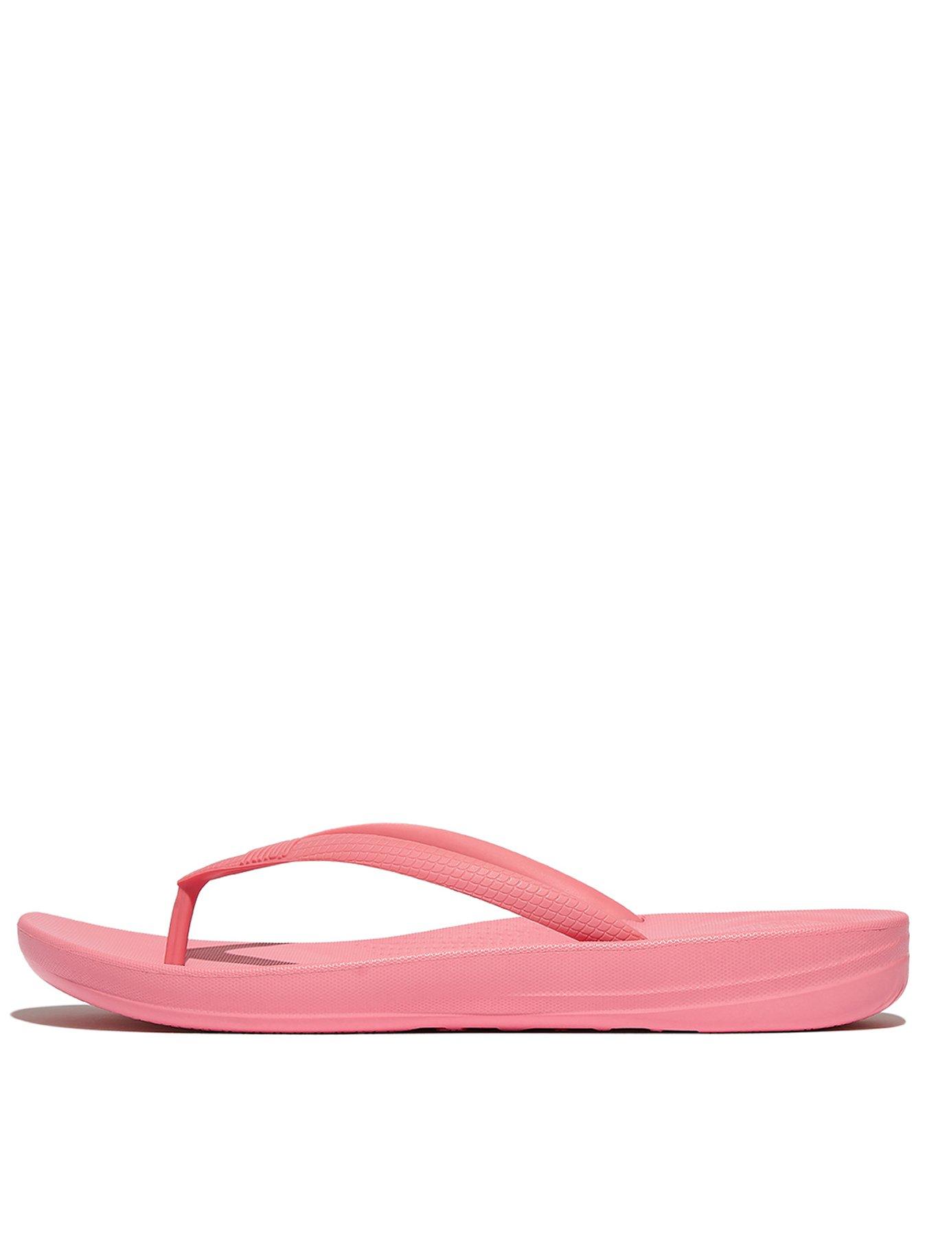 Image 1 of 5 of FitFlop Iqushion Ergonomic Flip-flops - Pink Perfect