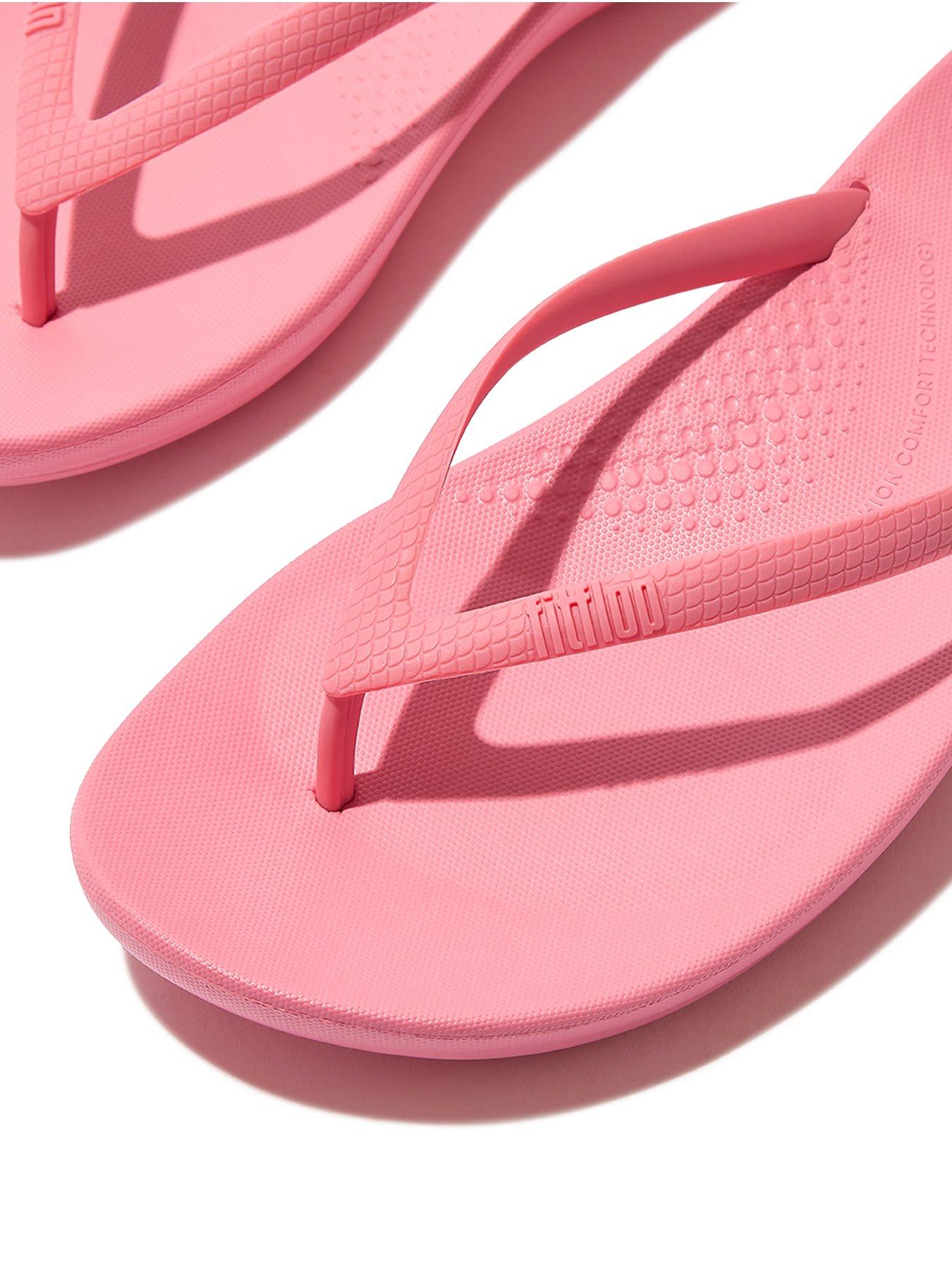 Image 4 of 5 of FitFlop Iqushion Ergonomic Flip-flops - Pink Perfect