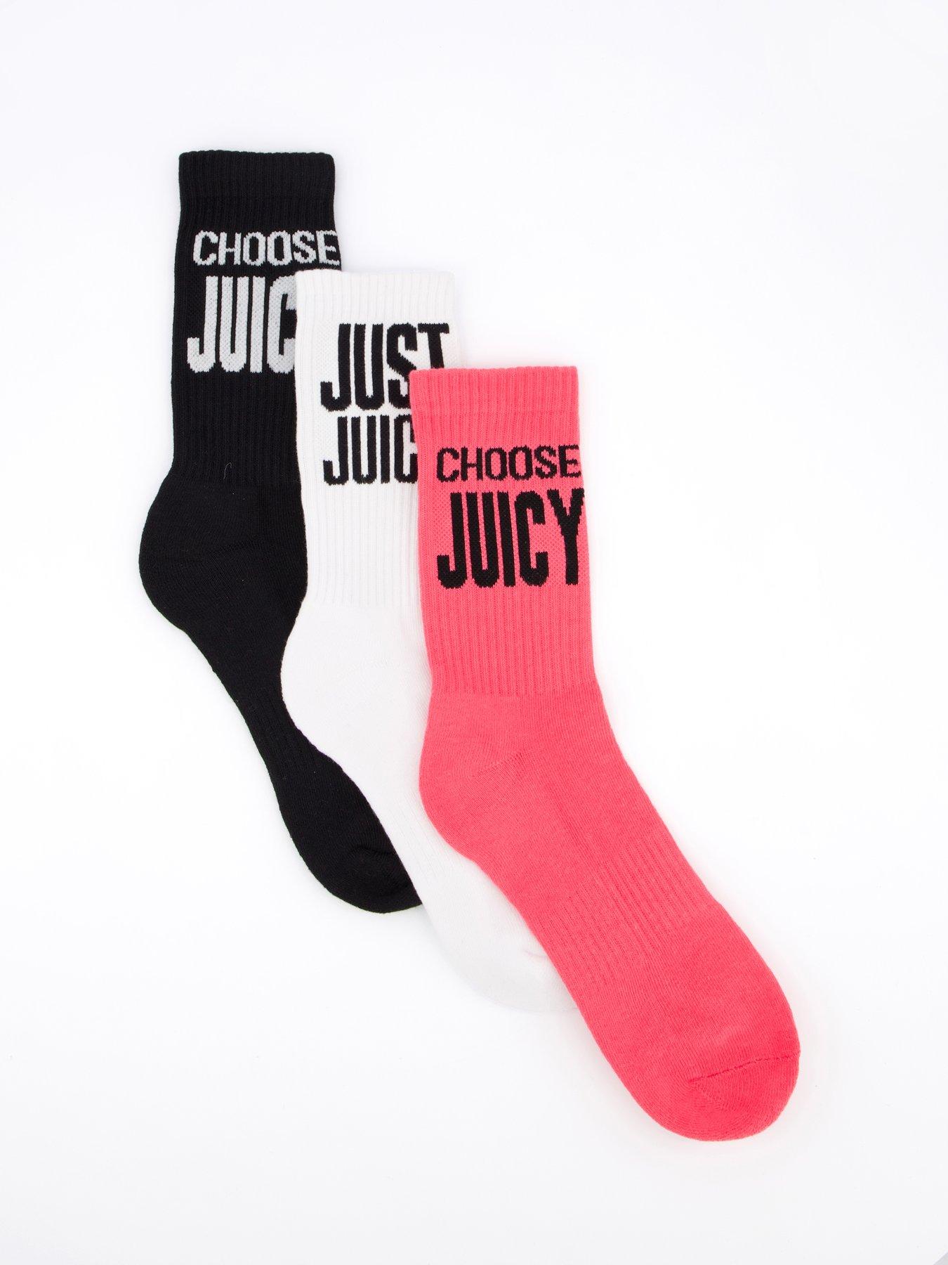 juicy-couture-ribbed-3-pack-choose-logo-ankle-sock-multi
