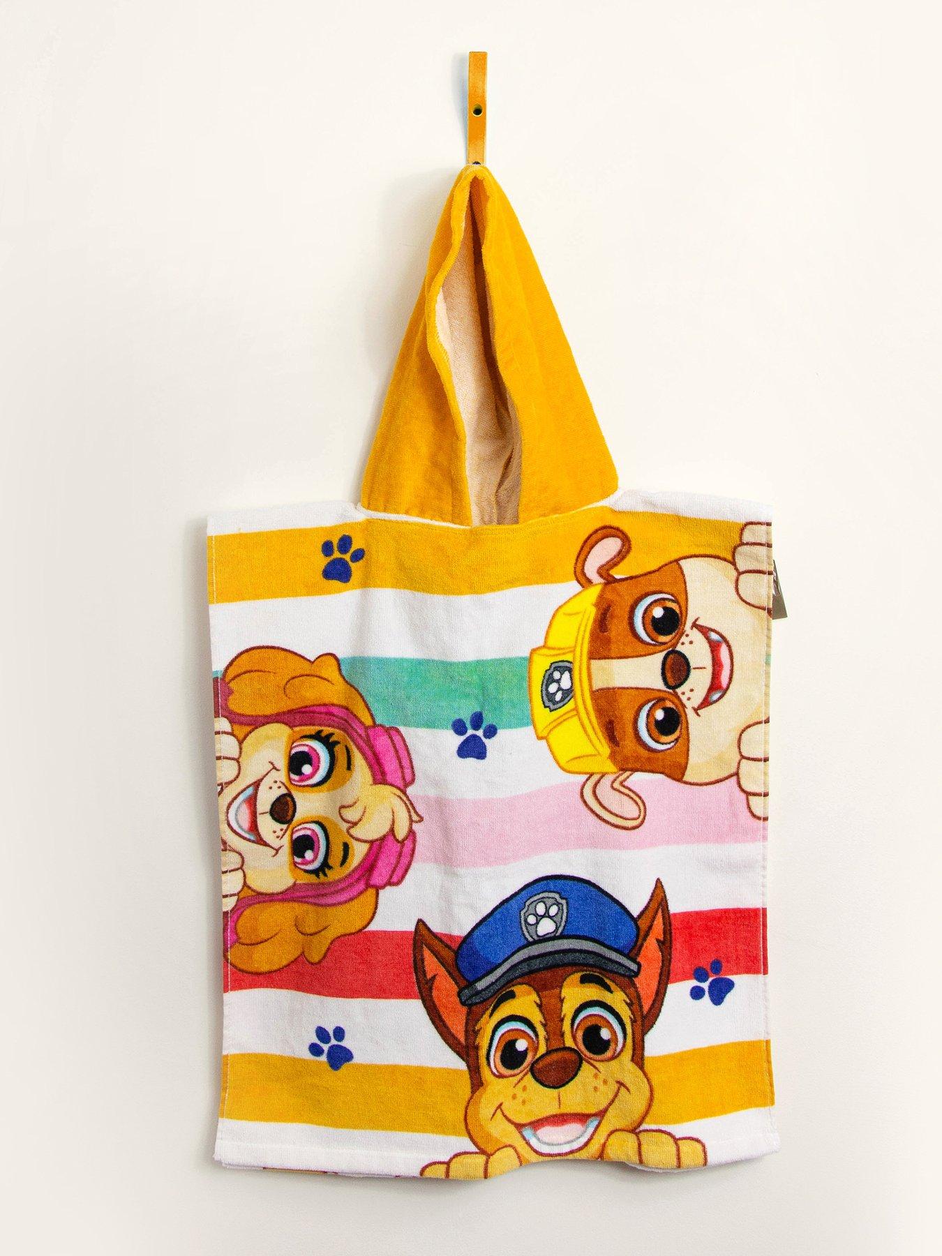 Image 1 of 7 of Paw Patrol Paw Patrol Sunny 100% Cotton Poncho