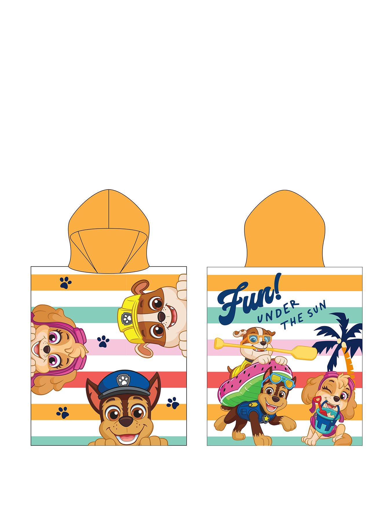 Image 2 of 7 of Paw Patrol Paw Patrol Sunny 100% Cotton Poncho