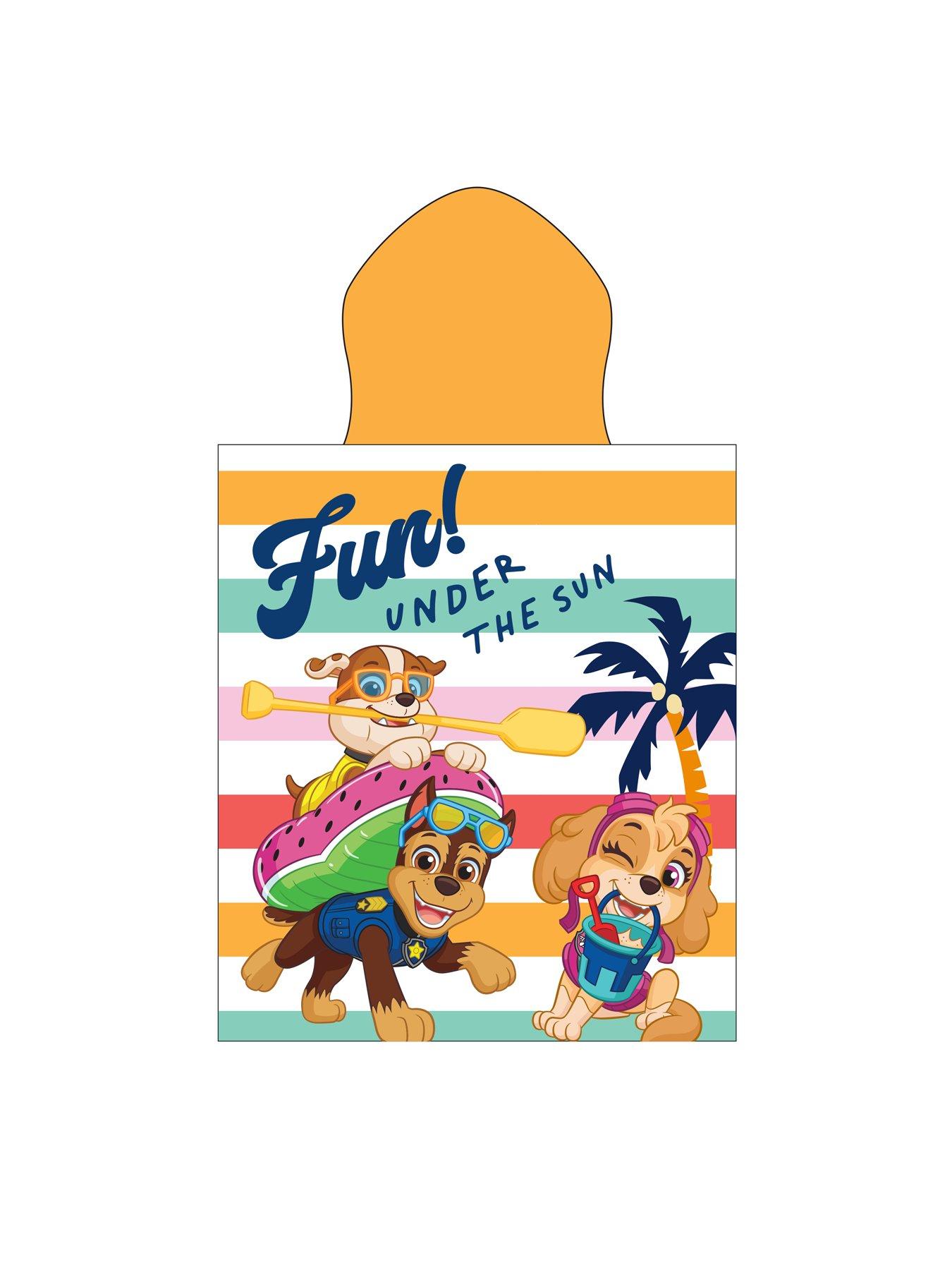 Image 7 of 7 of Paw Patrol Paw Patrol Sunny 100% Cotton Poncho