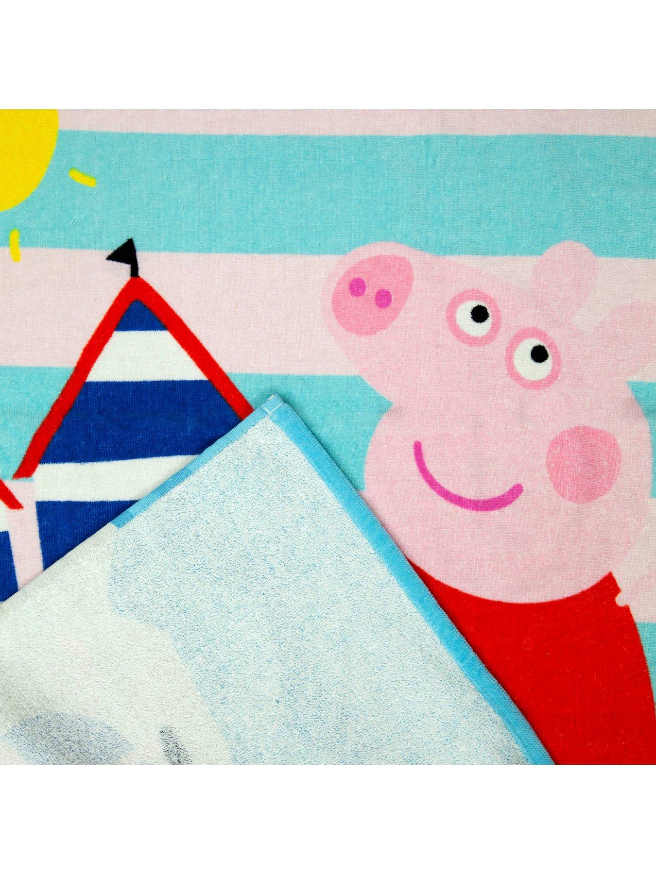 Image 6 of 7 of Peppa Pig Peppa Pig Waves 100% Cotton Towel