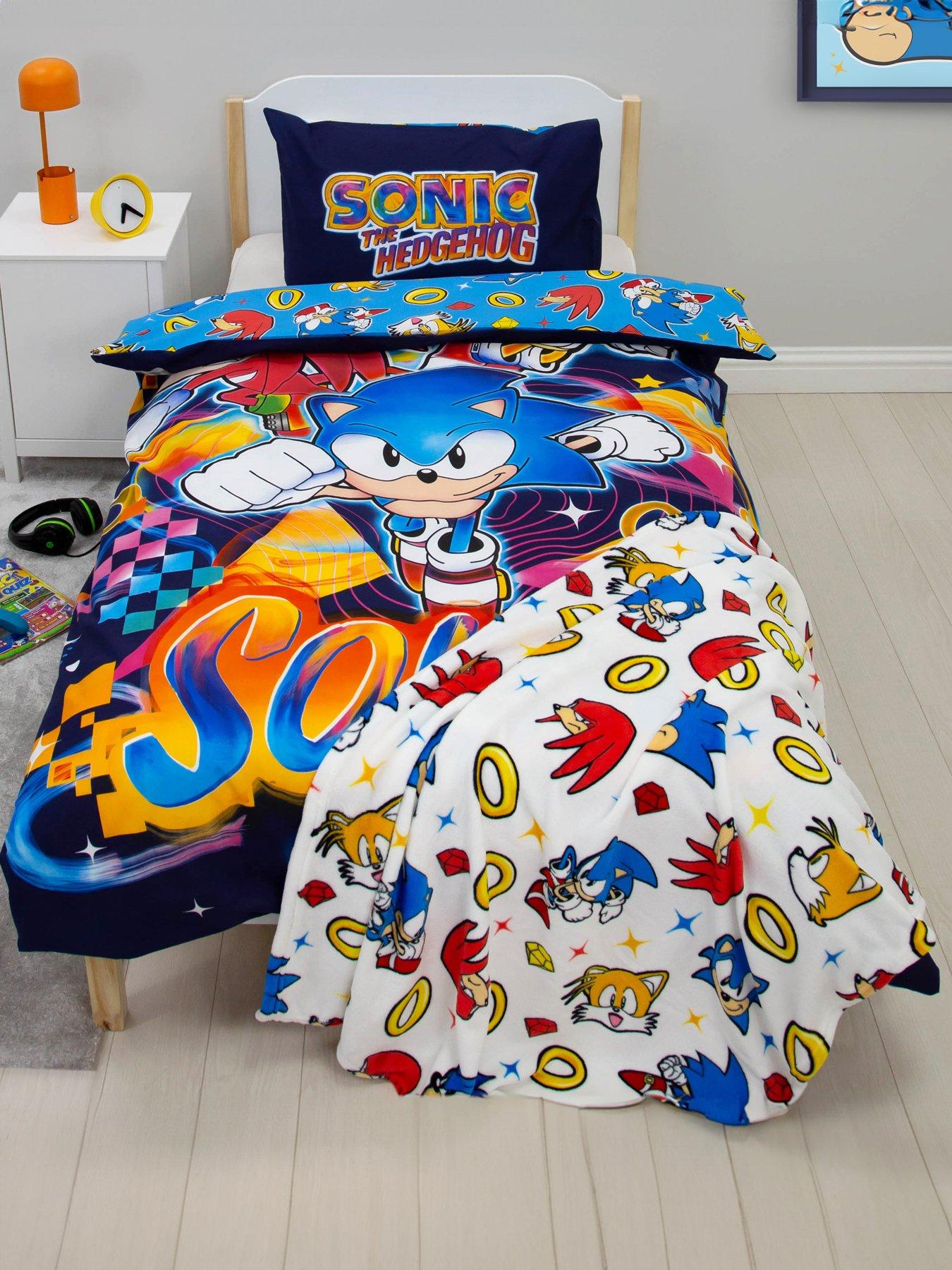 Sonic the Hedgehog Sonic Liquid Panel Duvet- Single