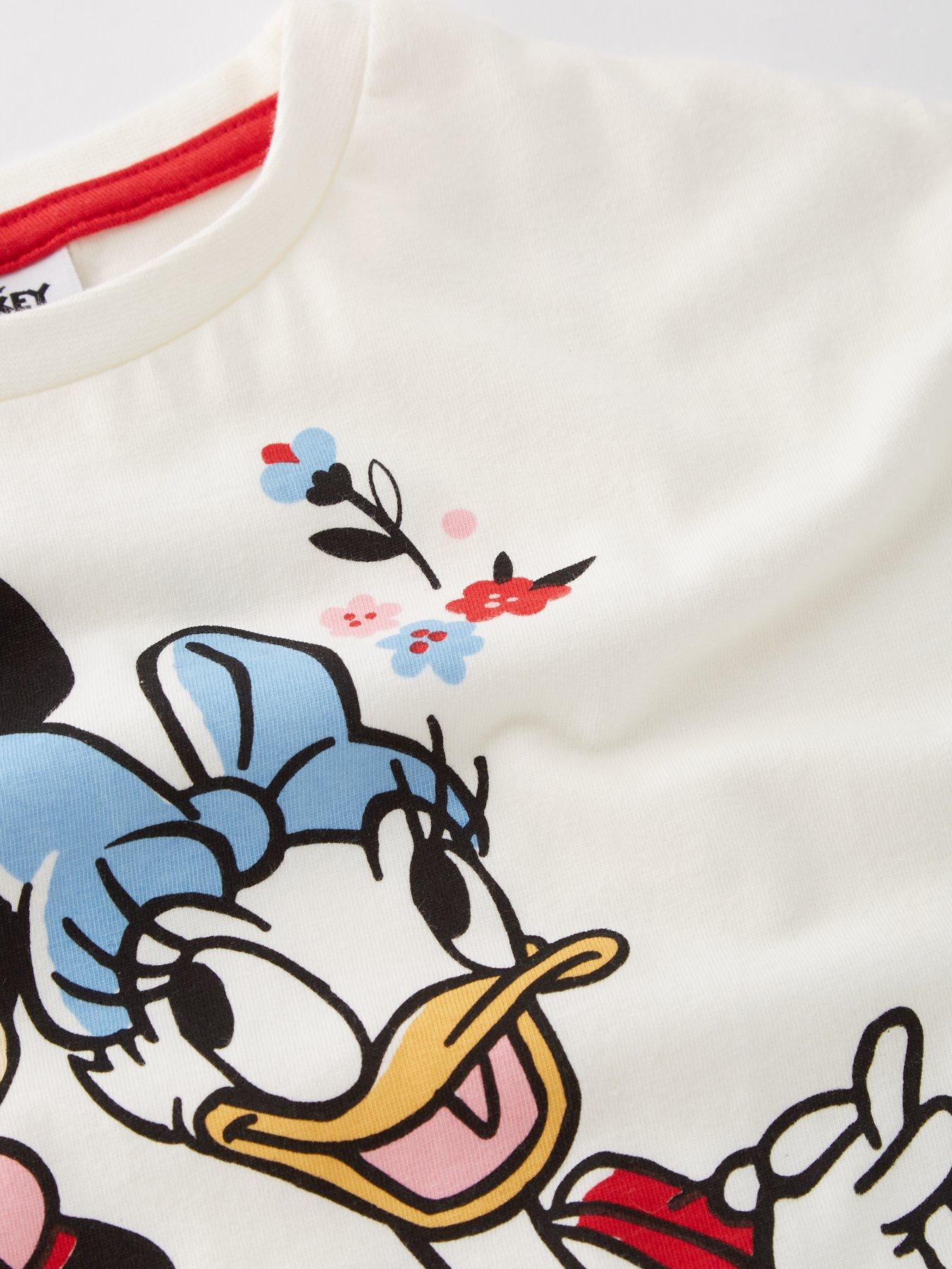 minnie-mouse-disneynbspminnie-mouse-and-daisy-duck-short-sleeve-pyjama-set-pinkdetail