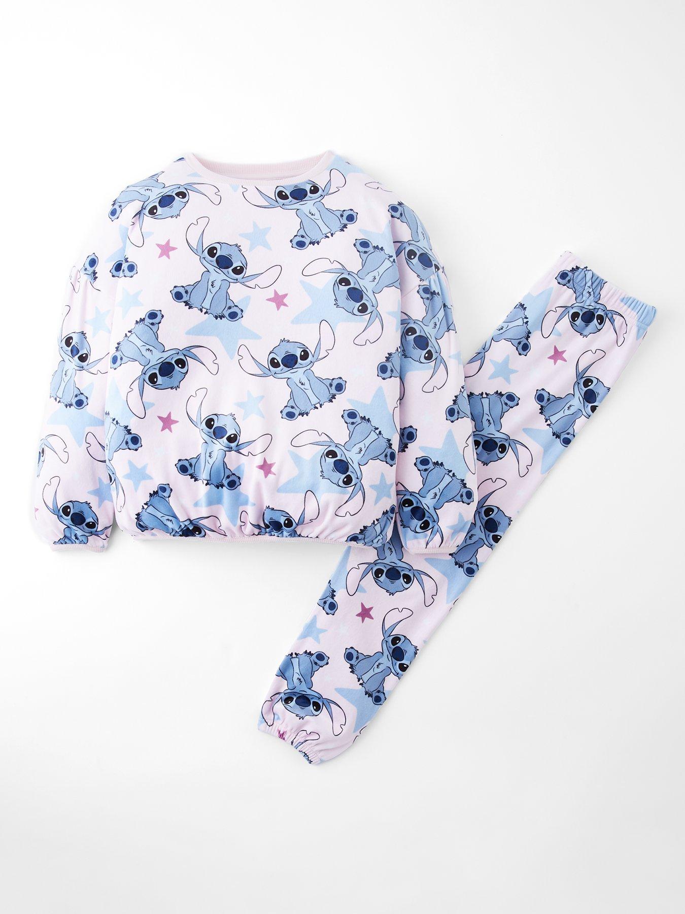 Disney Lilo & Stitch Disney Lilo  &  Stitch Fleece Pyjamas - Pink