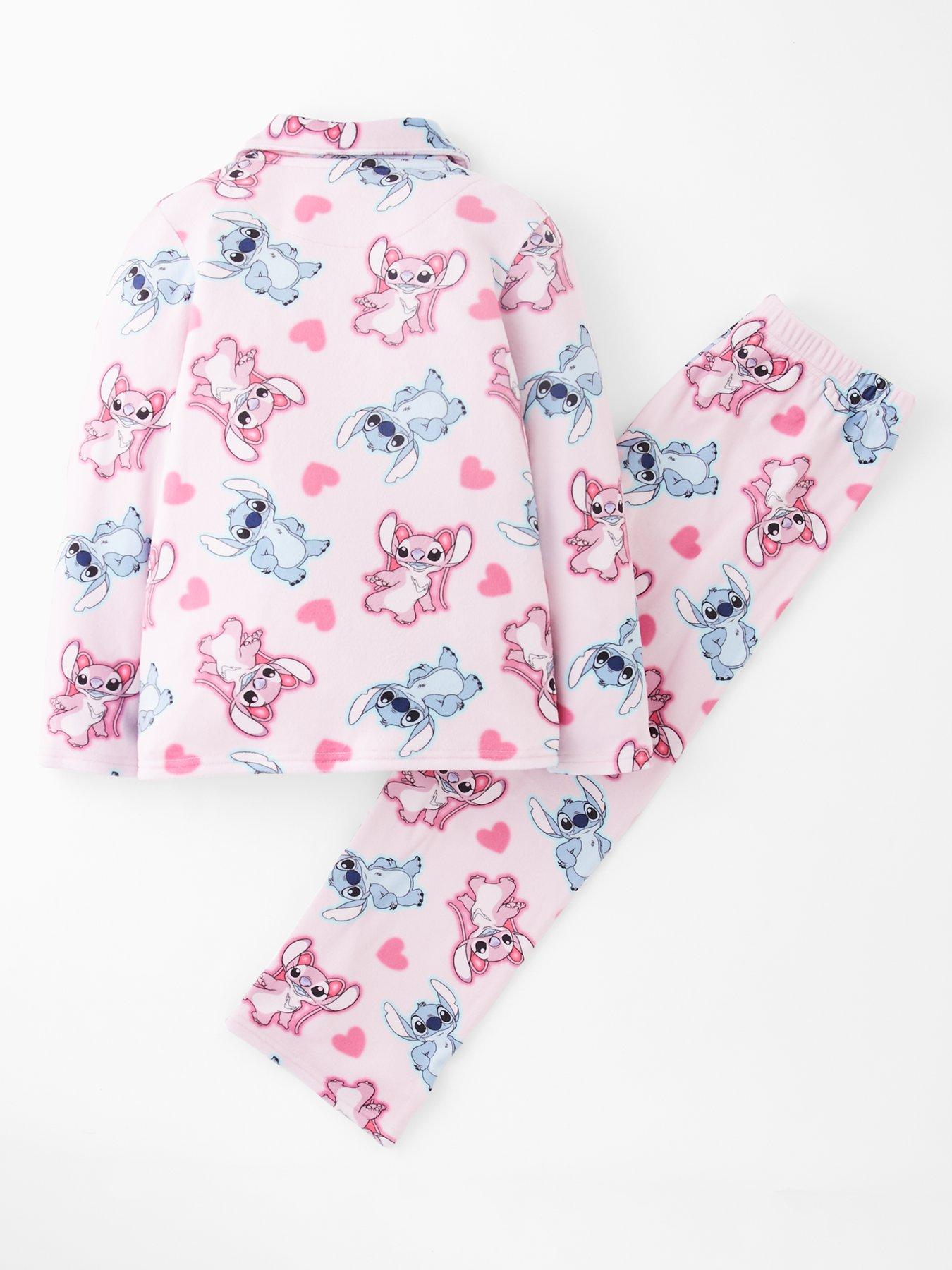 disney-lilo-stitch-disney-lilo-amp-stitch-button-through-fleece-pyjamas-pinkback