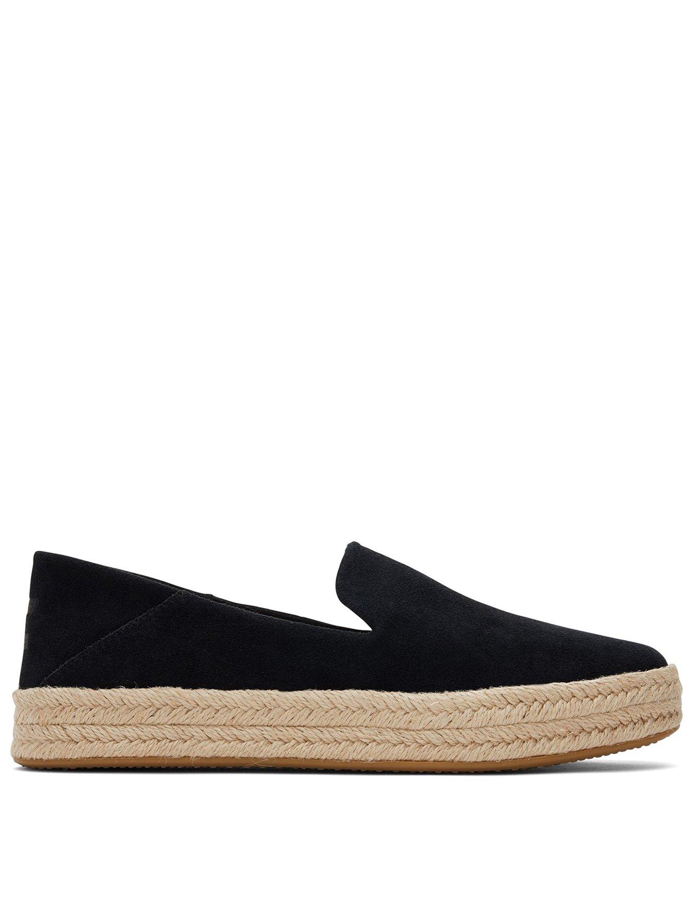 Image 1 of 6 of TOMS Carolina Sandal - Black