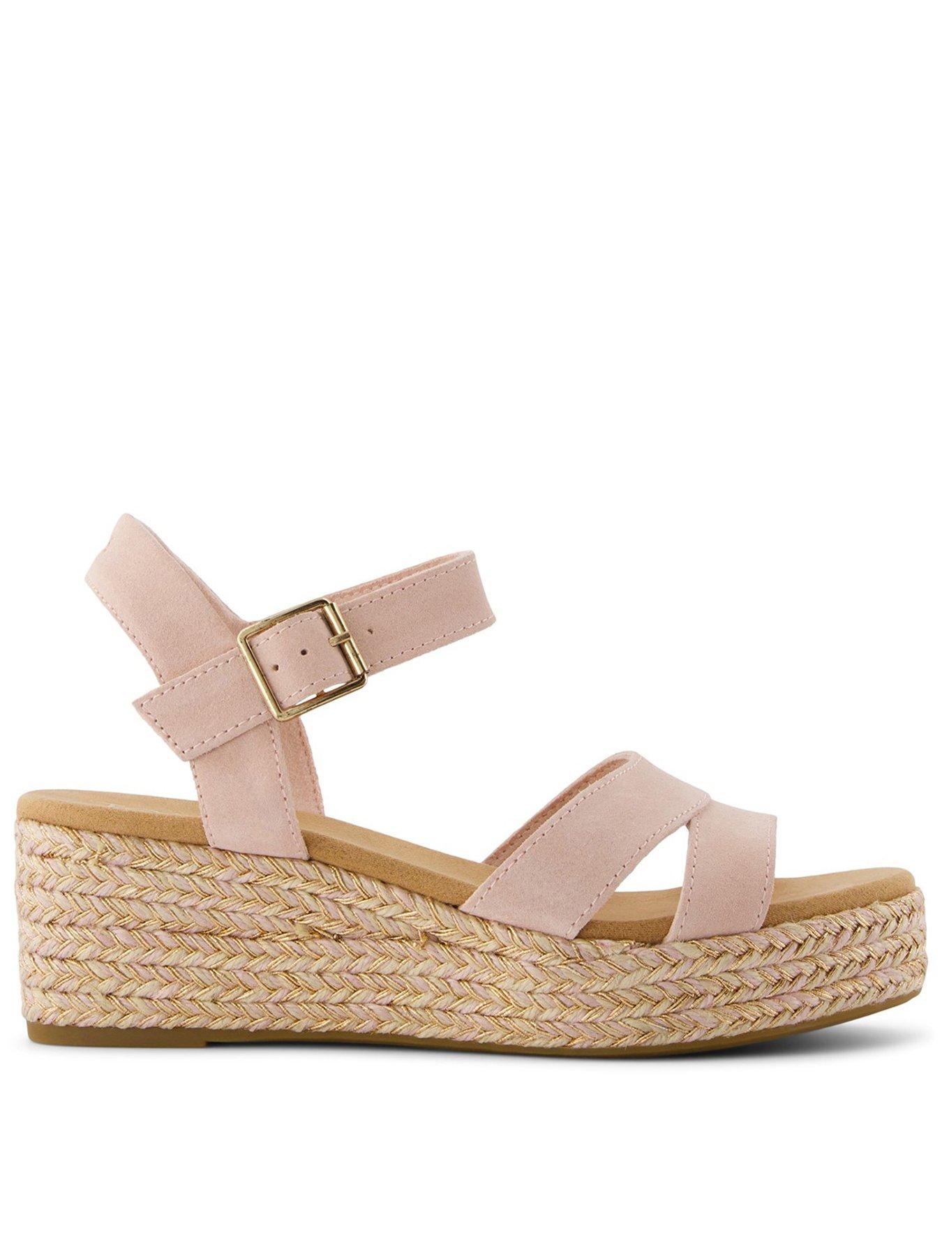 Image 1 of 5 of TOMS Audrey Wedge Sandal