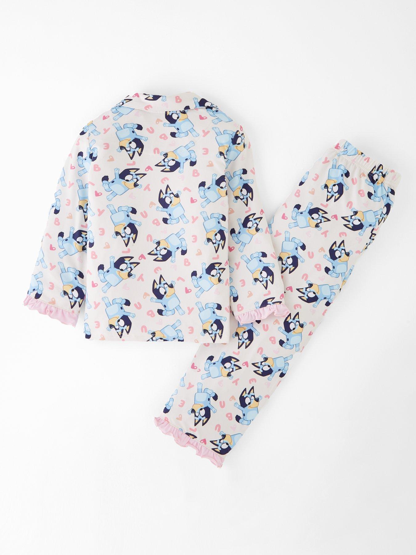 Image 2 of 4 of Bluey Bluey Button Down Pyjamas - Pink