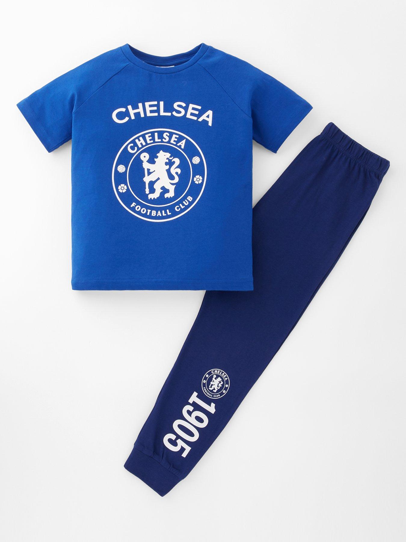 undefined Chelsea Fc Football Short Sleeve Pyjamas - Multi