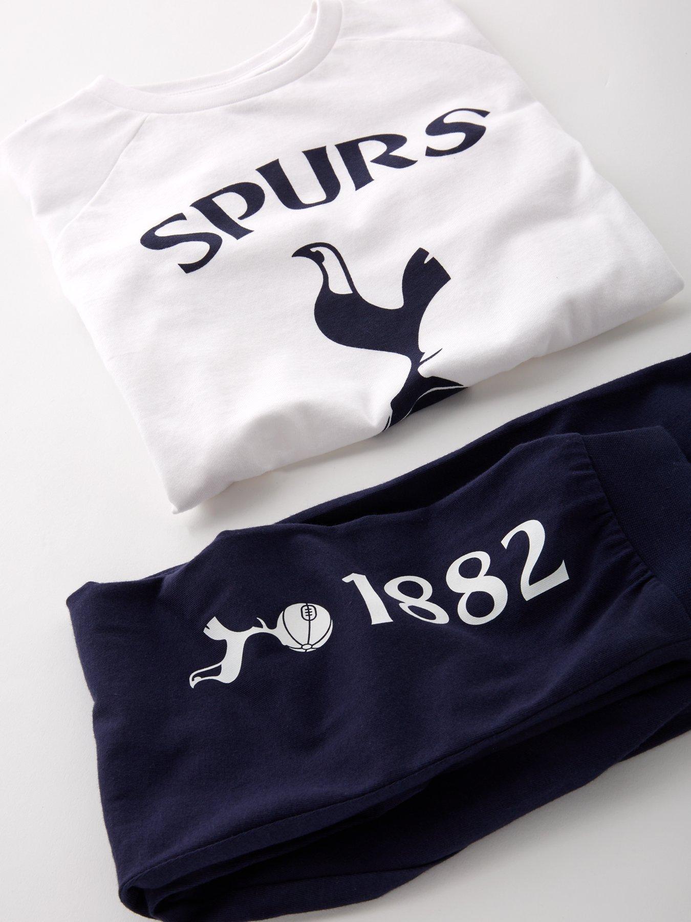 Image 3 of 5 of Tottenham Hotspur FC Tottenham&nbsp;Hotspurs Football Short Sleeve Pyjamas - White/Blue