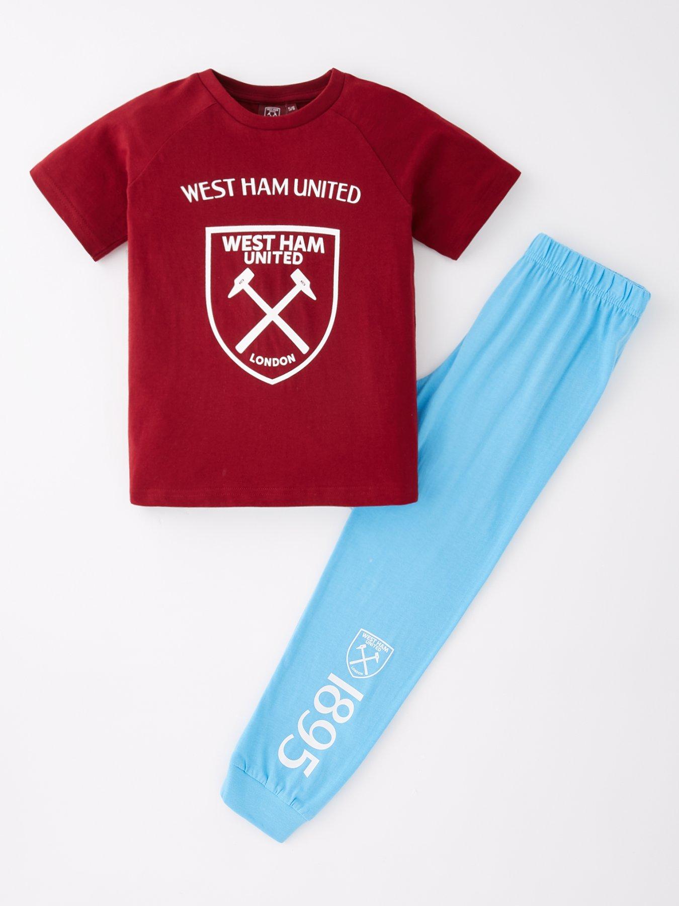 West Ham United West Ham United FC Football Short Sleeve Pyjamas - Multi