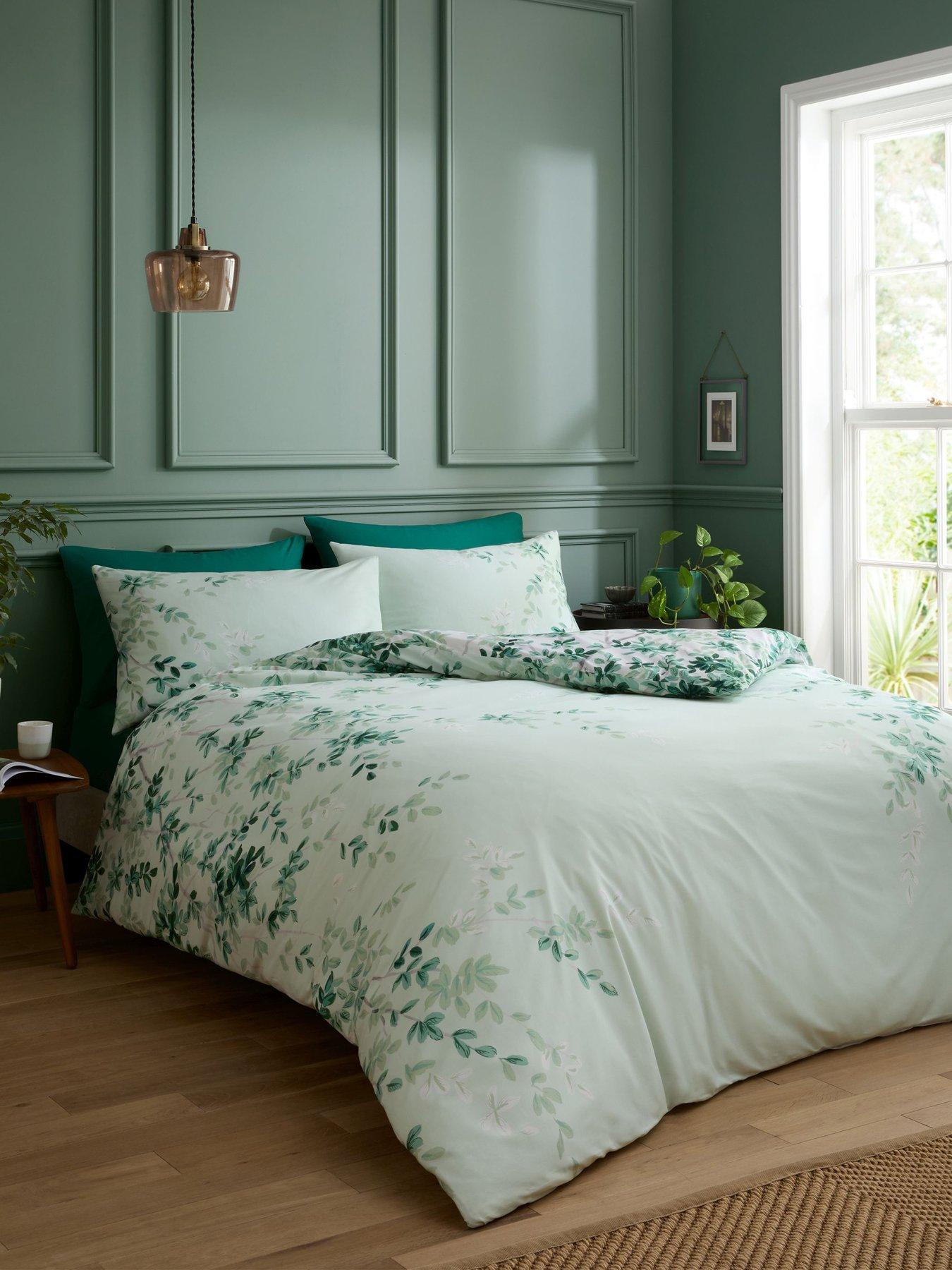 undefined Scenic Leaves 100% Cotton Duvet Set