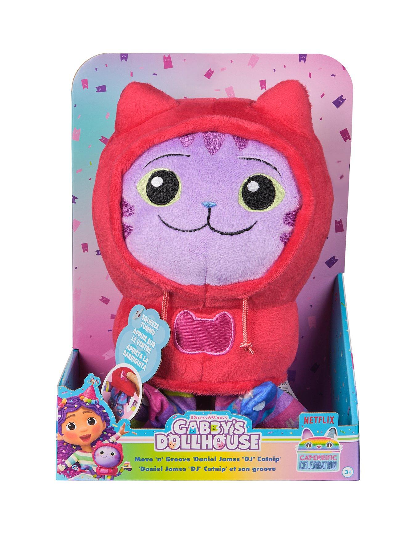 Image of Gabby's Dollhouse Deluxe Plush DJ Catnip
